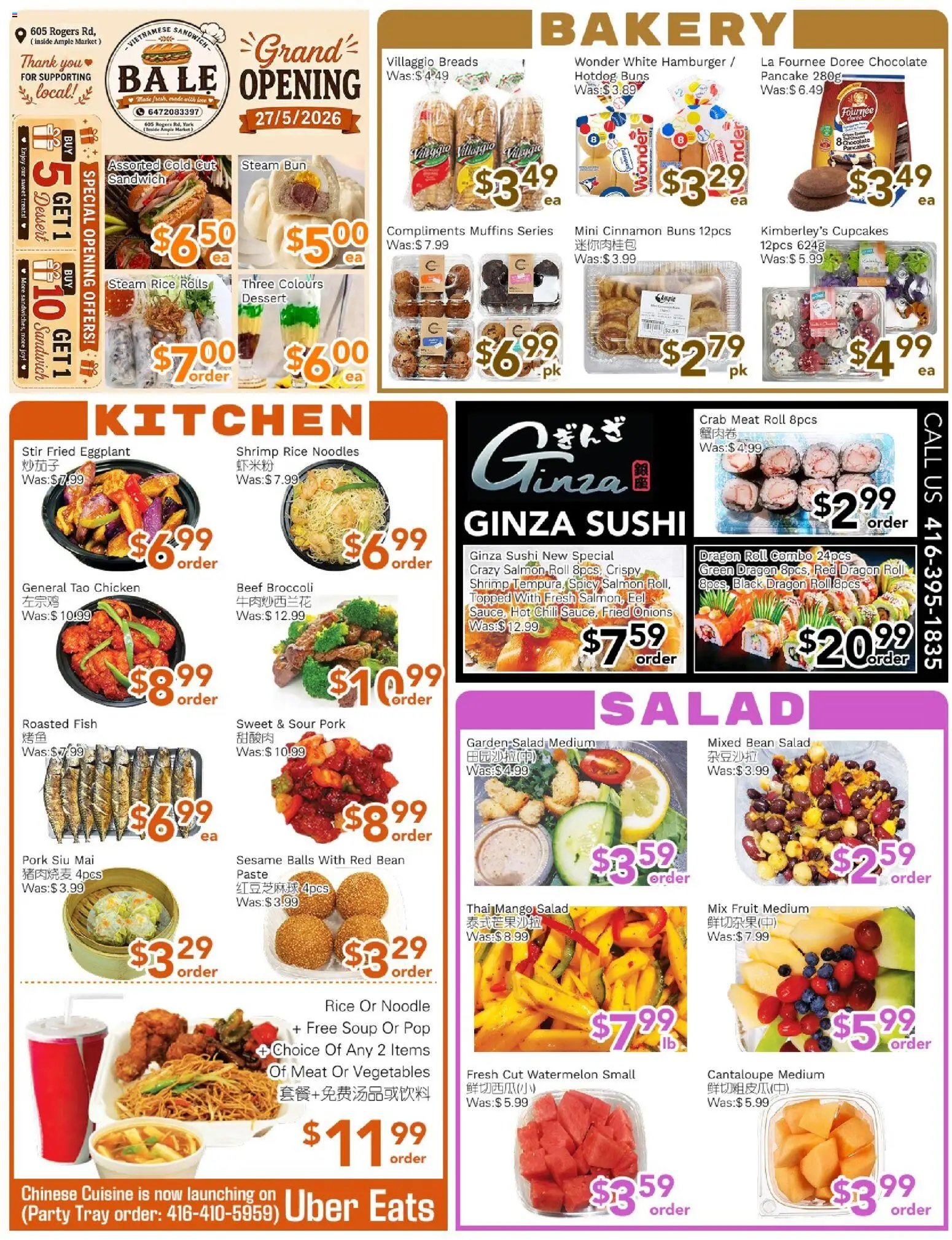 Ample Food Market flyer from 29.05.2026 Ample Food Market weekly flyer Toronto York