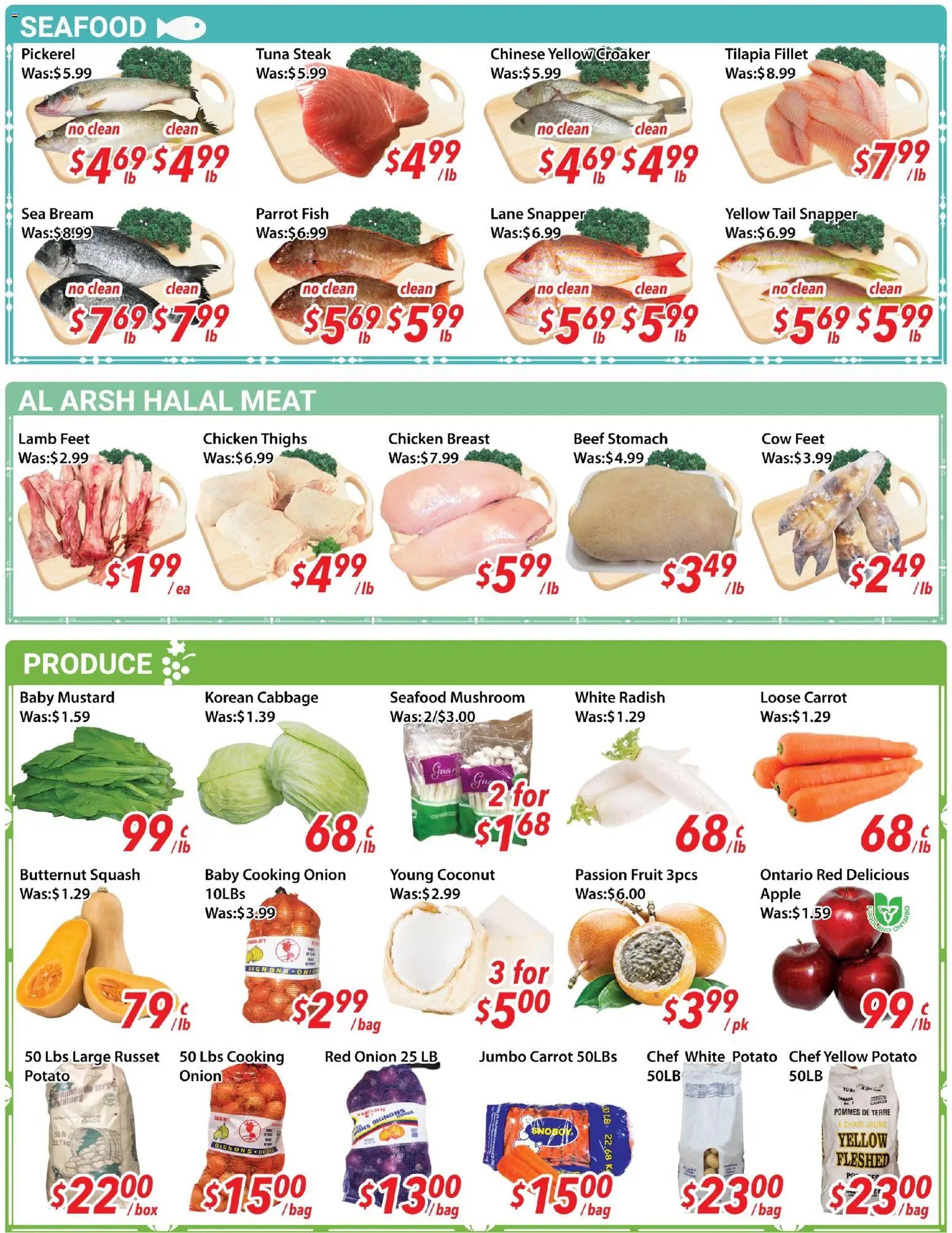 Ample Food Market flyer from 31.10.2025 Weekly flyer / circulaire (2025-10-31 - 2025-11-06) | 2