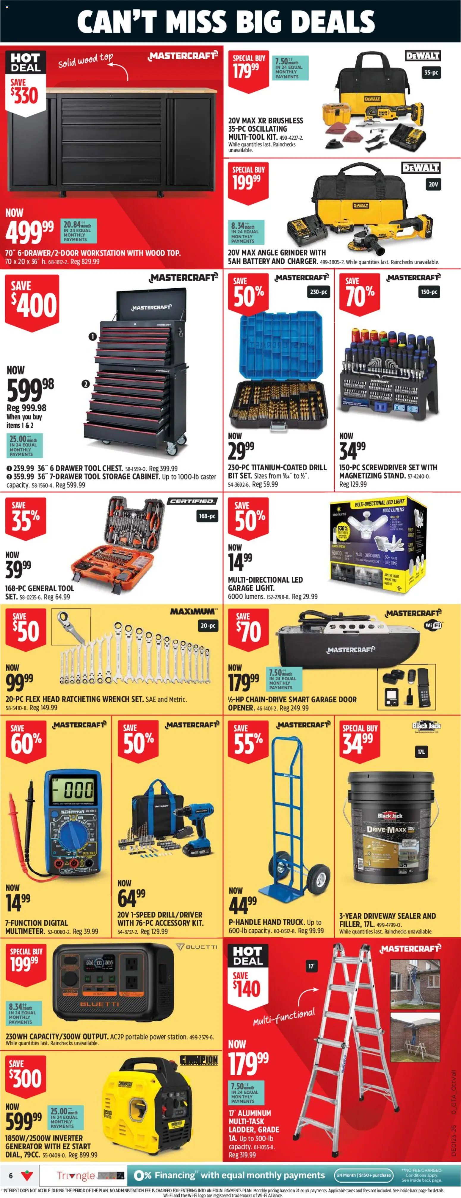Canadian Tire flyer from 04.06.2026 Canadian Tire - Summer Big Red Sale