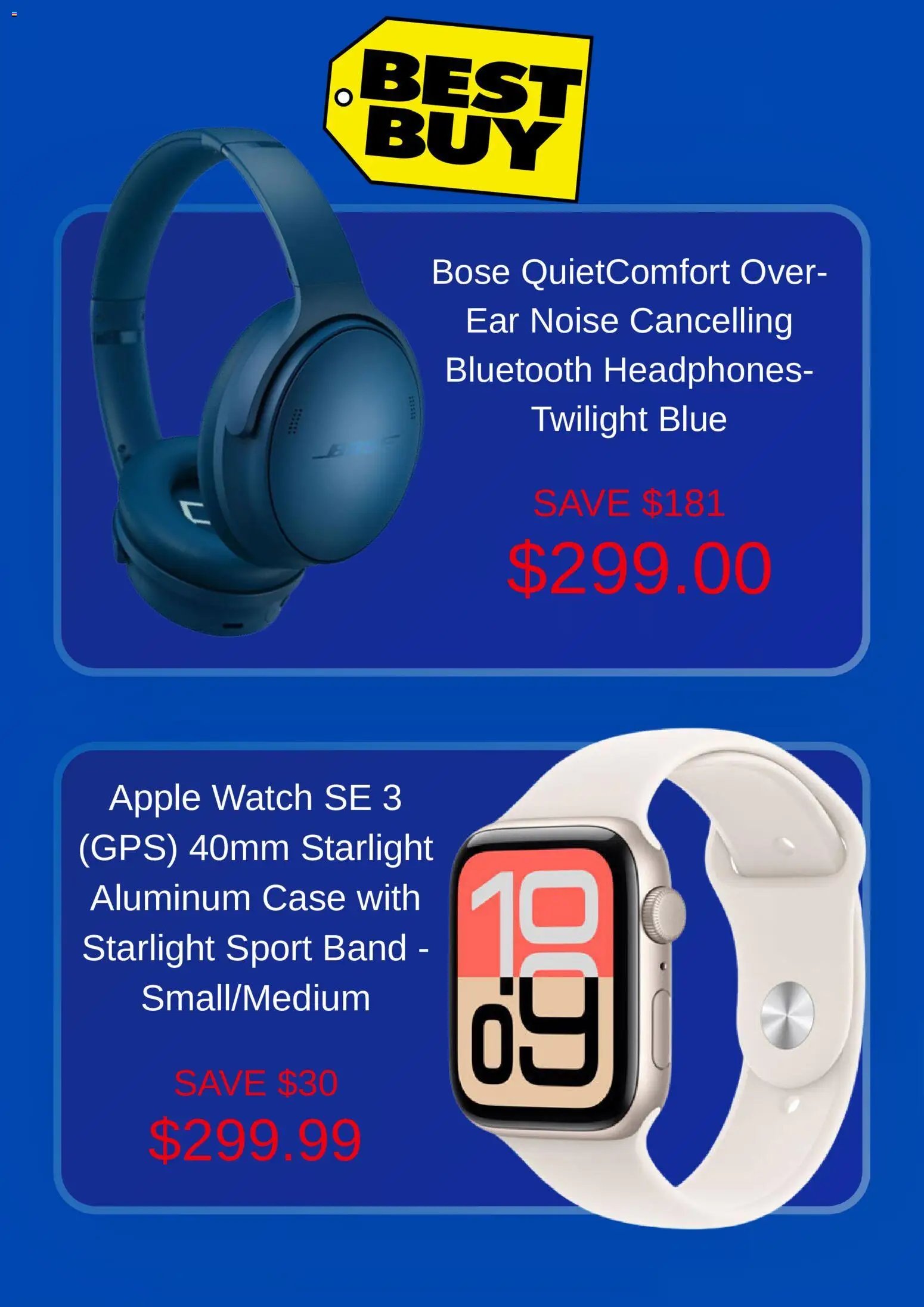 Best Buy flyer from 31.08.2026 Best Buy weekly flyer / circulaire