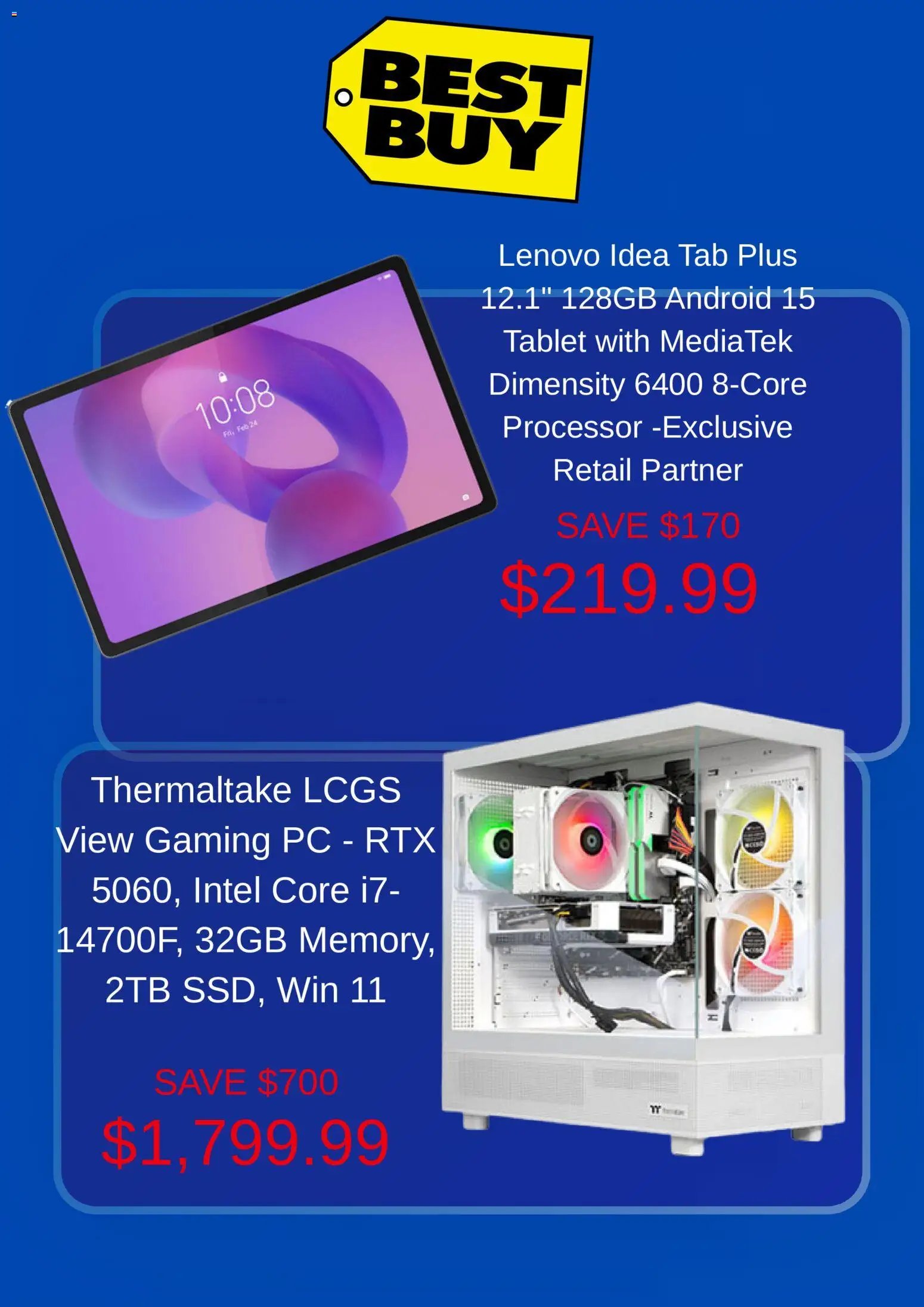 Best Buy flyer from 31.08.2026 Best Buy weekly flyer / circulaire