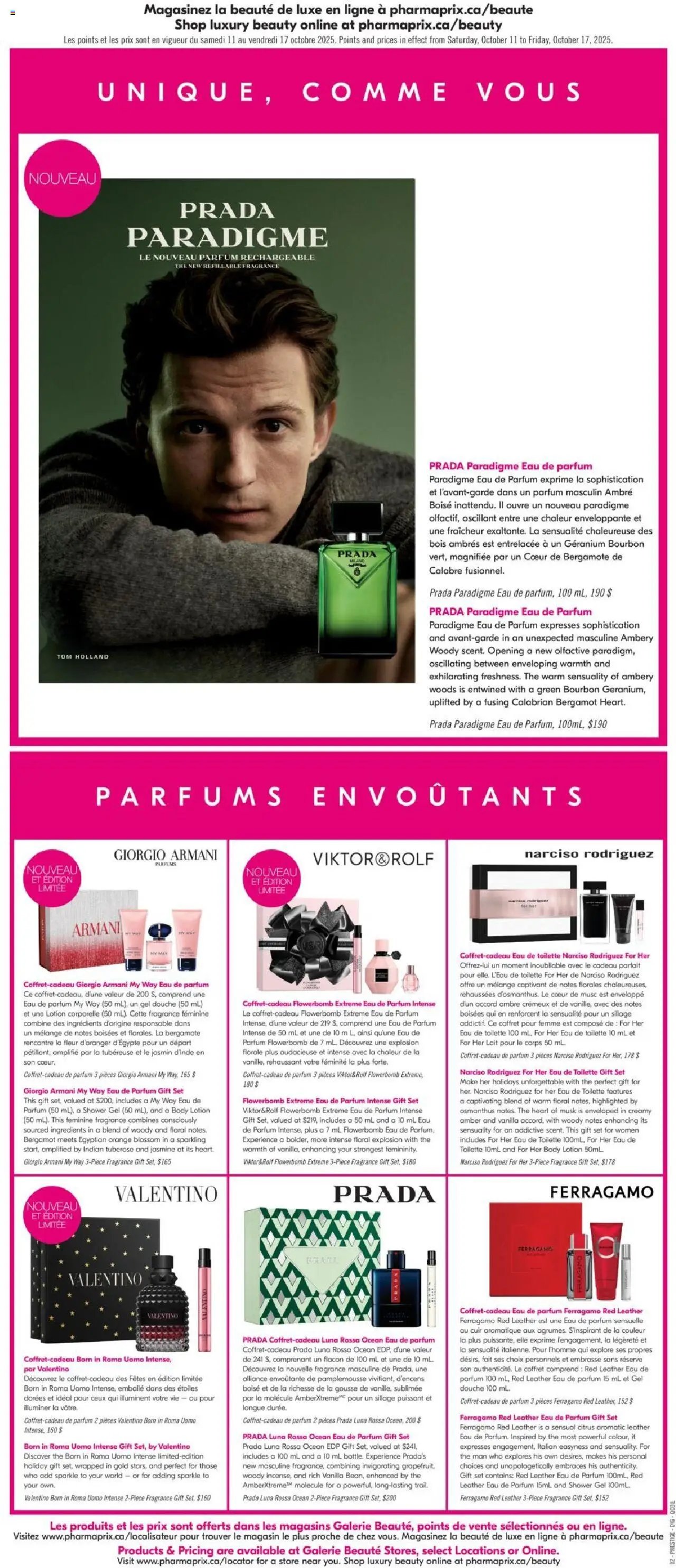 Pharmaprix flyer from 11.10.2025 Weekly flyer / circulaire
