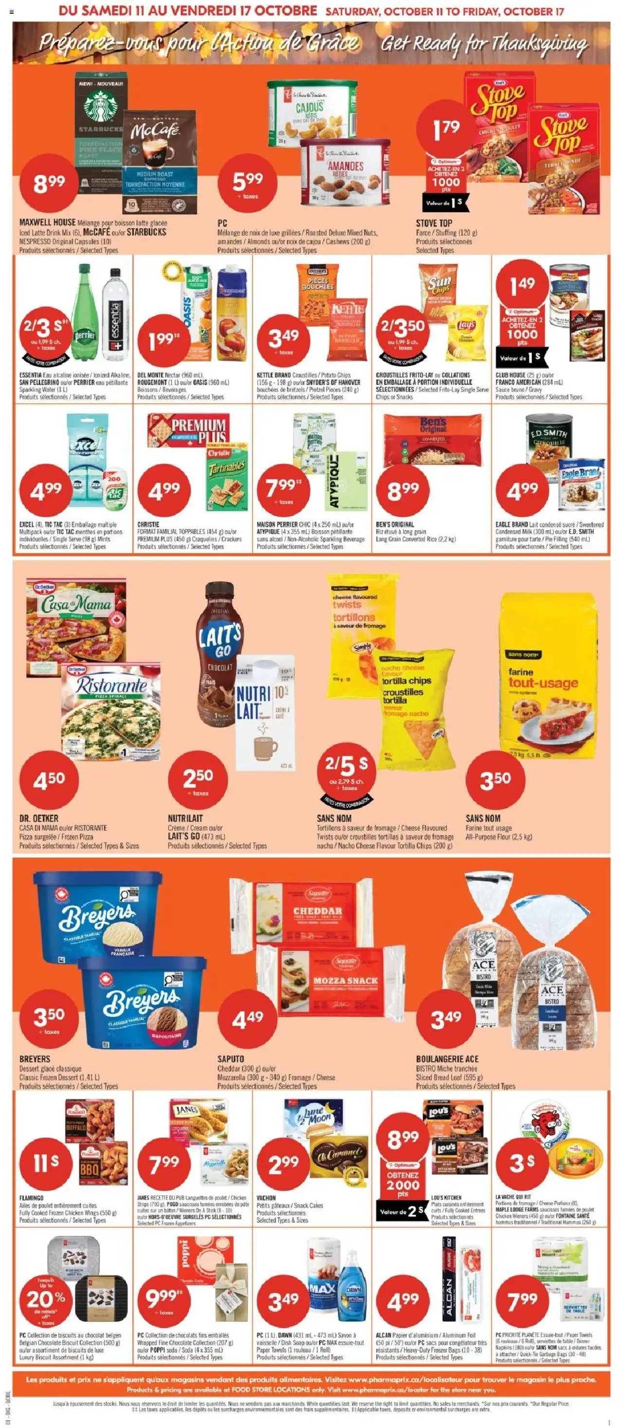 Pharmaprix flyer from 11.10.2025 Weekly flyer / circulaire