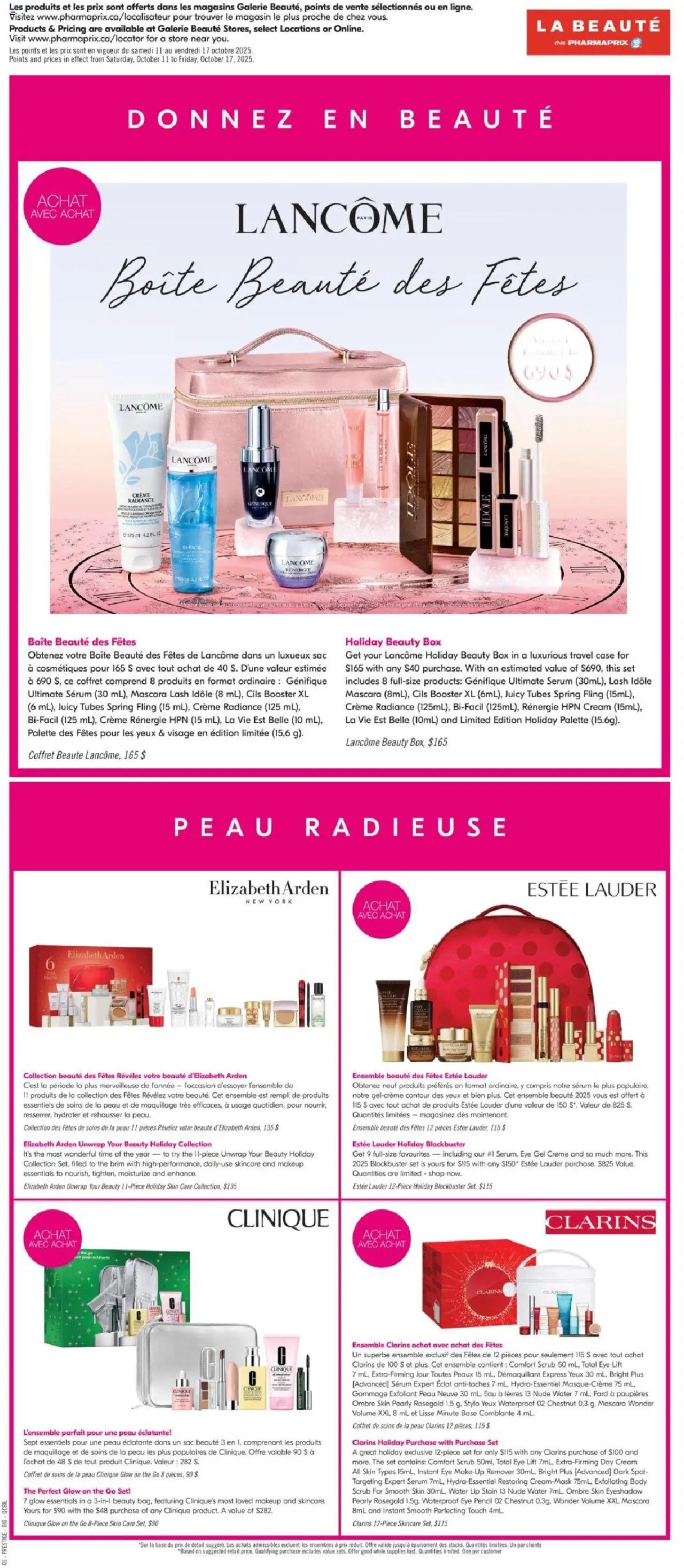 Pharmaprix flyer from 11.10.2025 Weekly flyer / circulaire