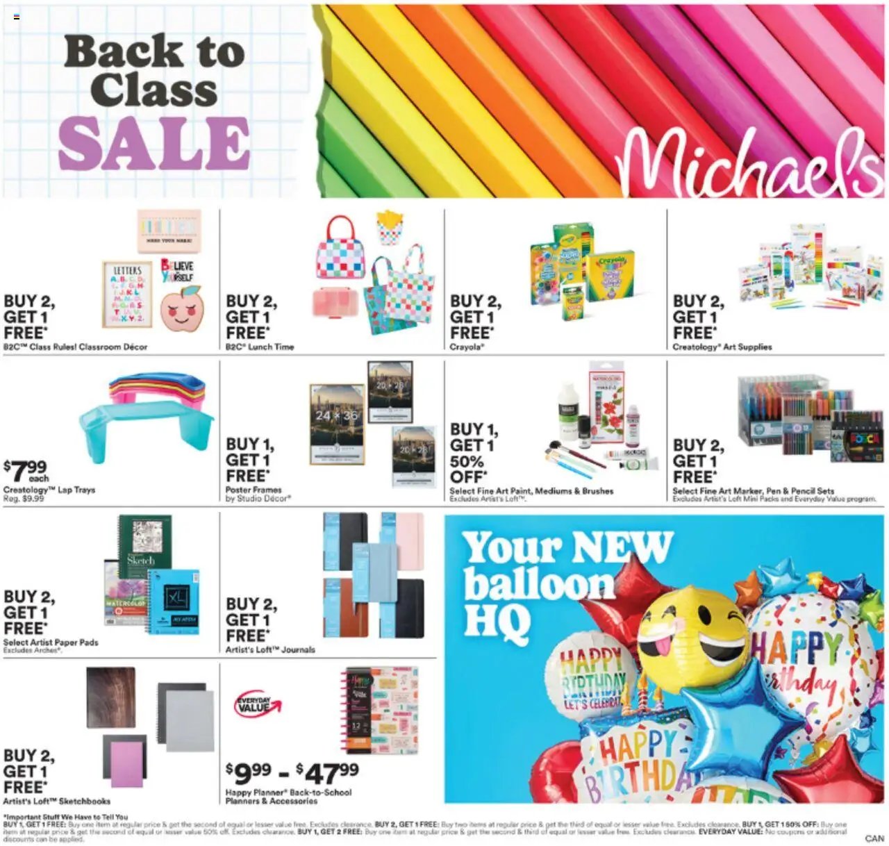 Michaels flyer from 25.07.2025 Weekly flyer / circulaire
