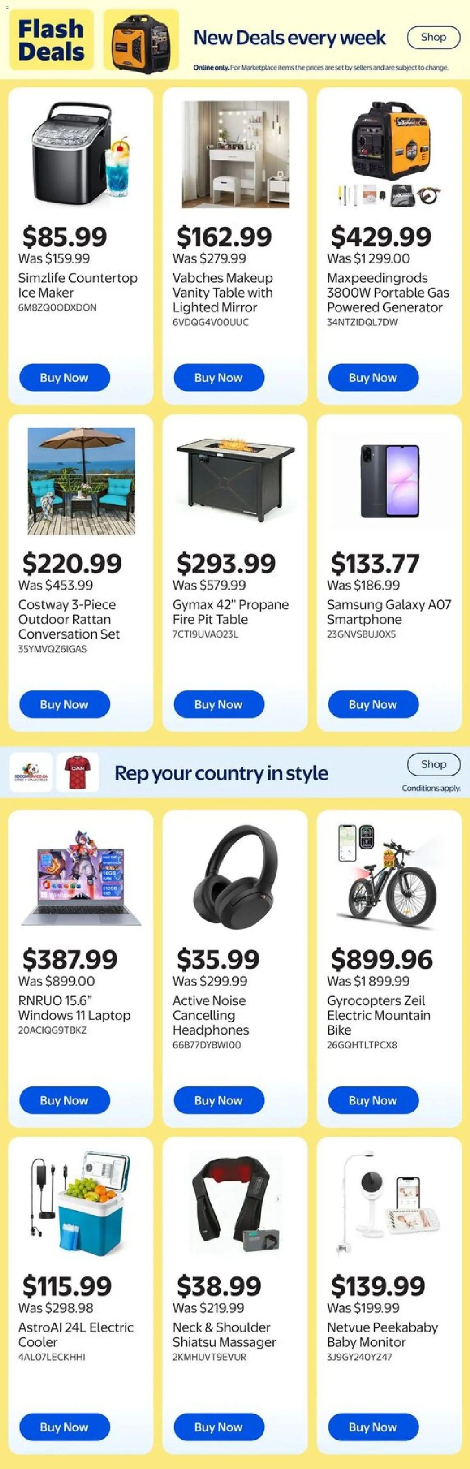 Walmart flyer from 04.06.2026 Walmart weekly flyer