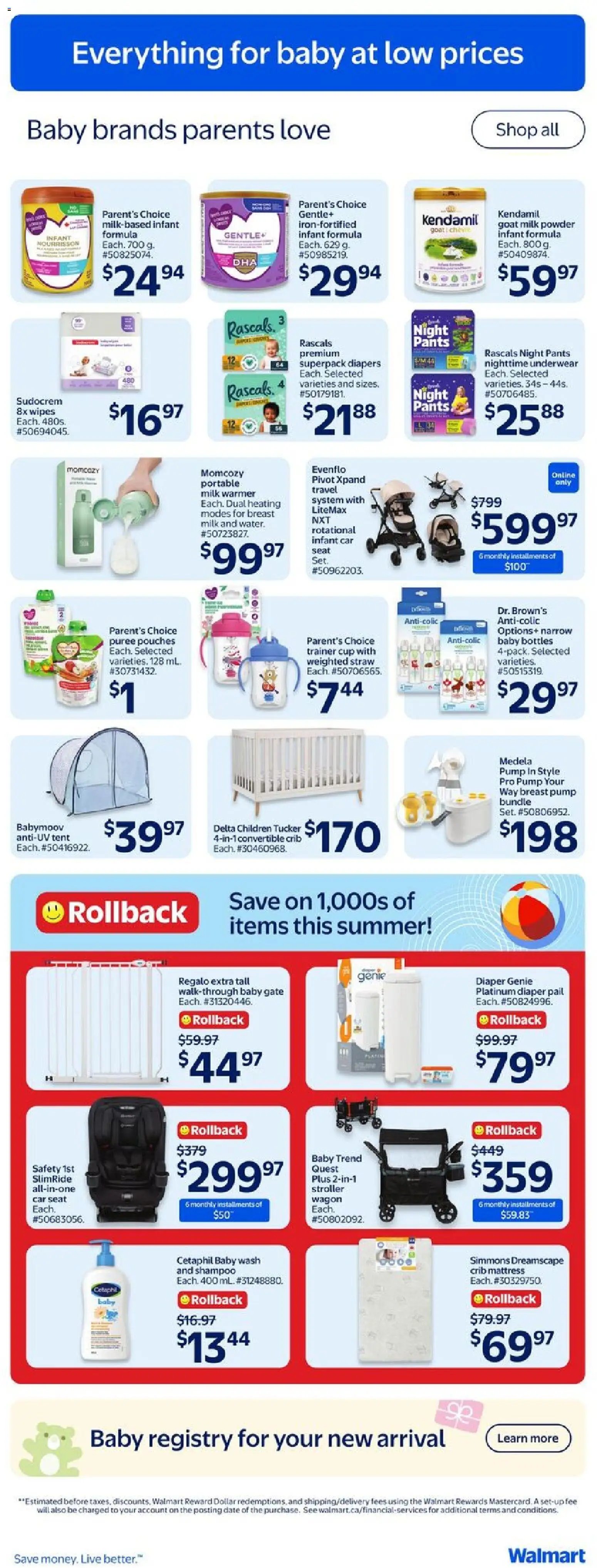 Walmart flyer from 04.06.2026 Walmart weekly flyer