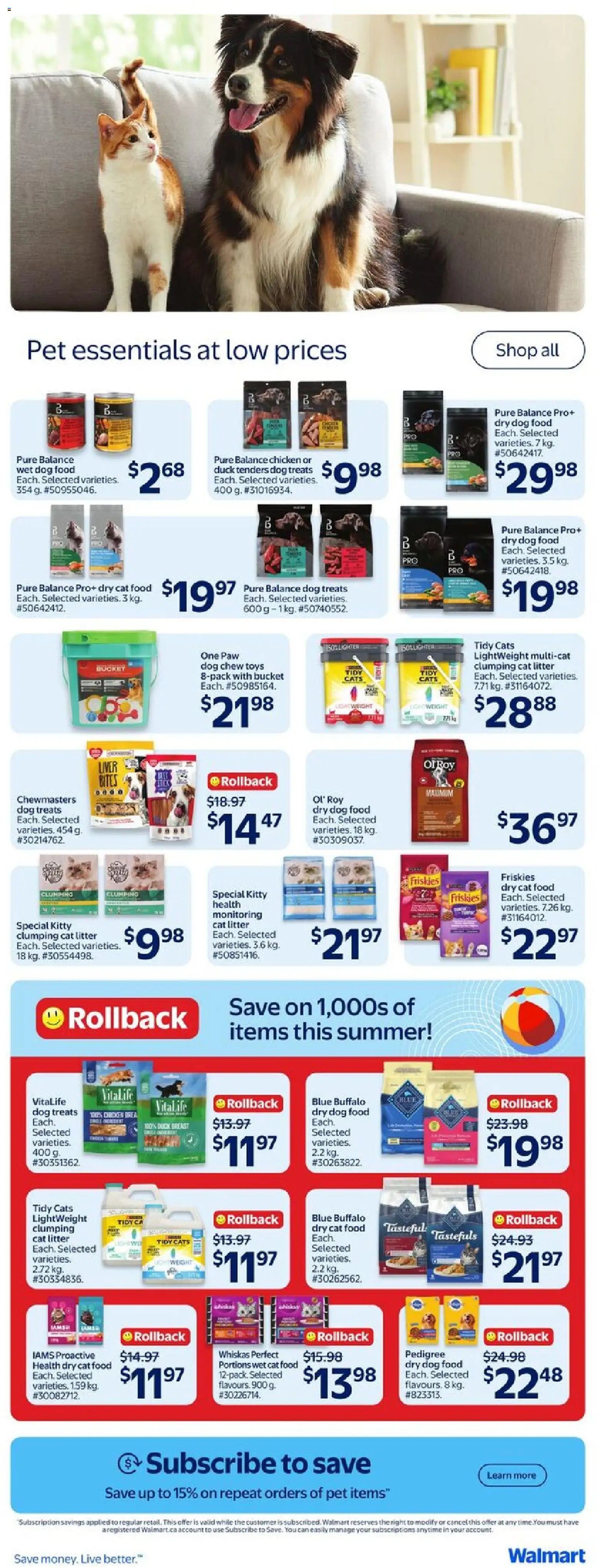 Walmart flyer from 04.06.2026 Walmart weekly flyer