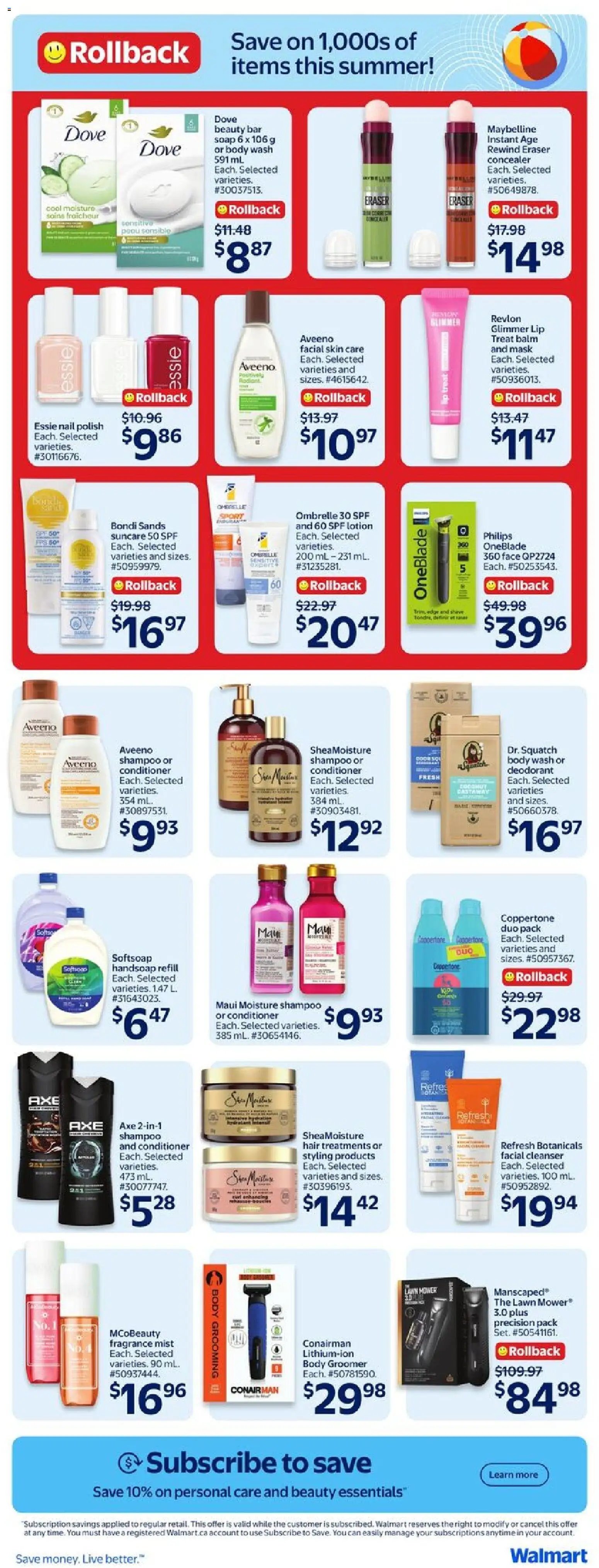 Walmart flyer from 04.06.2026 Walmart weekly flyer