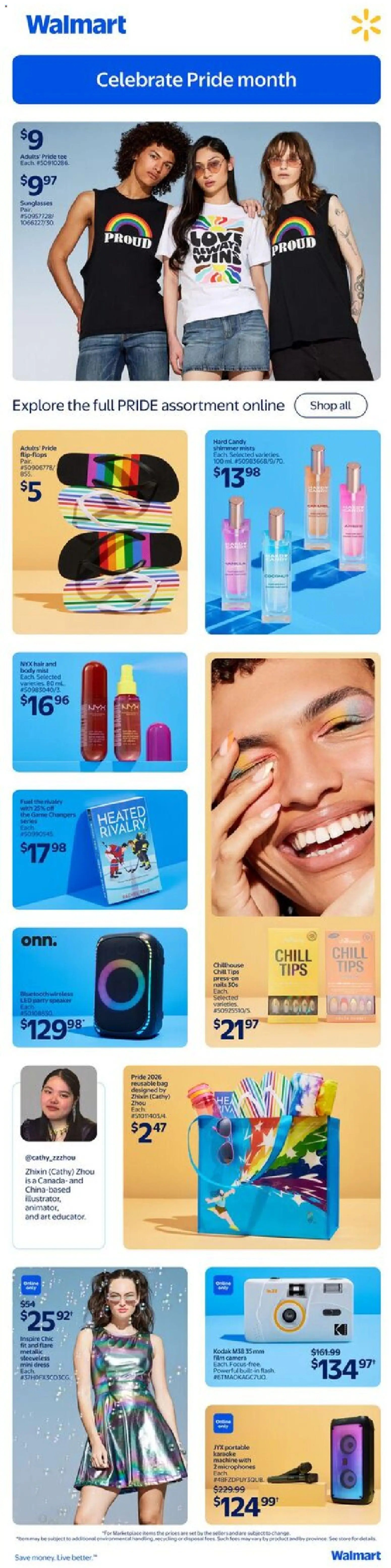 Walmart flyer from 04.06.2026 Walmart weekly flyer