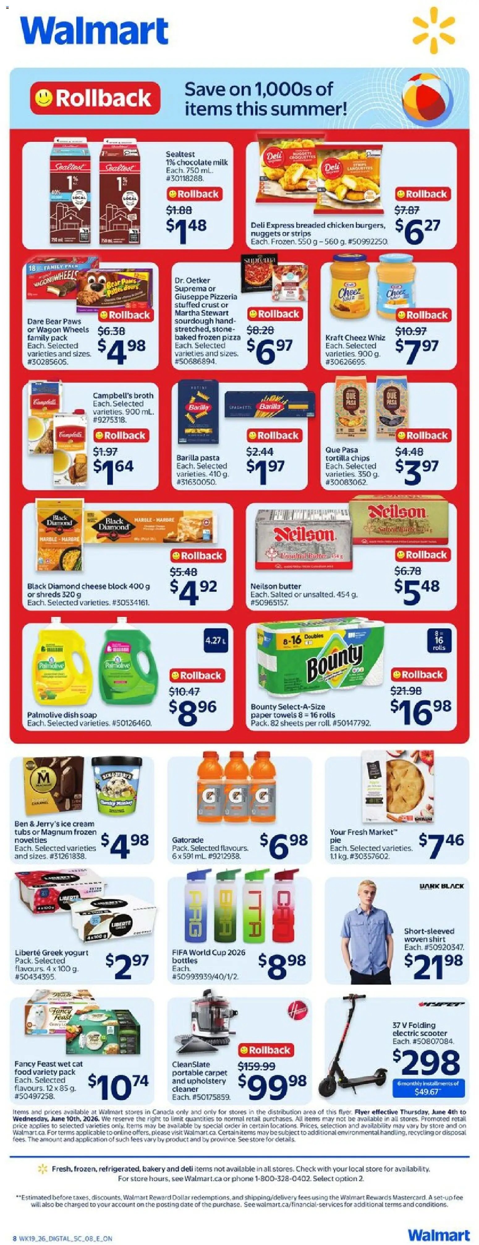 Walmart flyer from 04.06.2026 Walmart weekly flyer