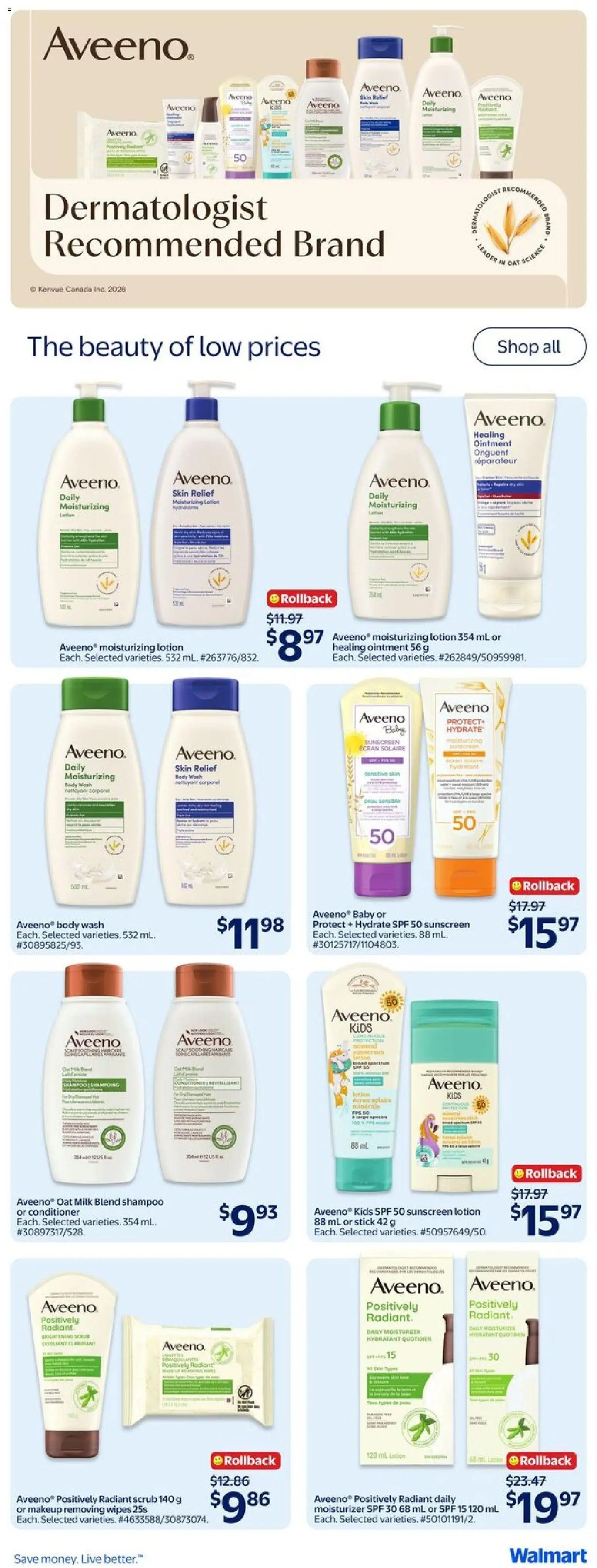 Walmart flyer from 04.06.2026 Walmart weekly flyer