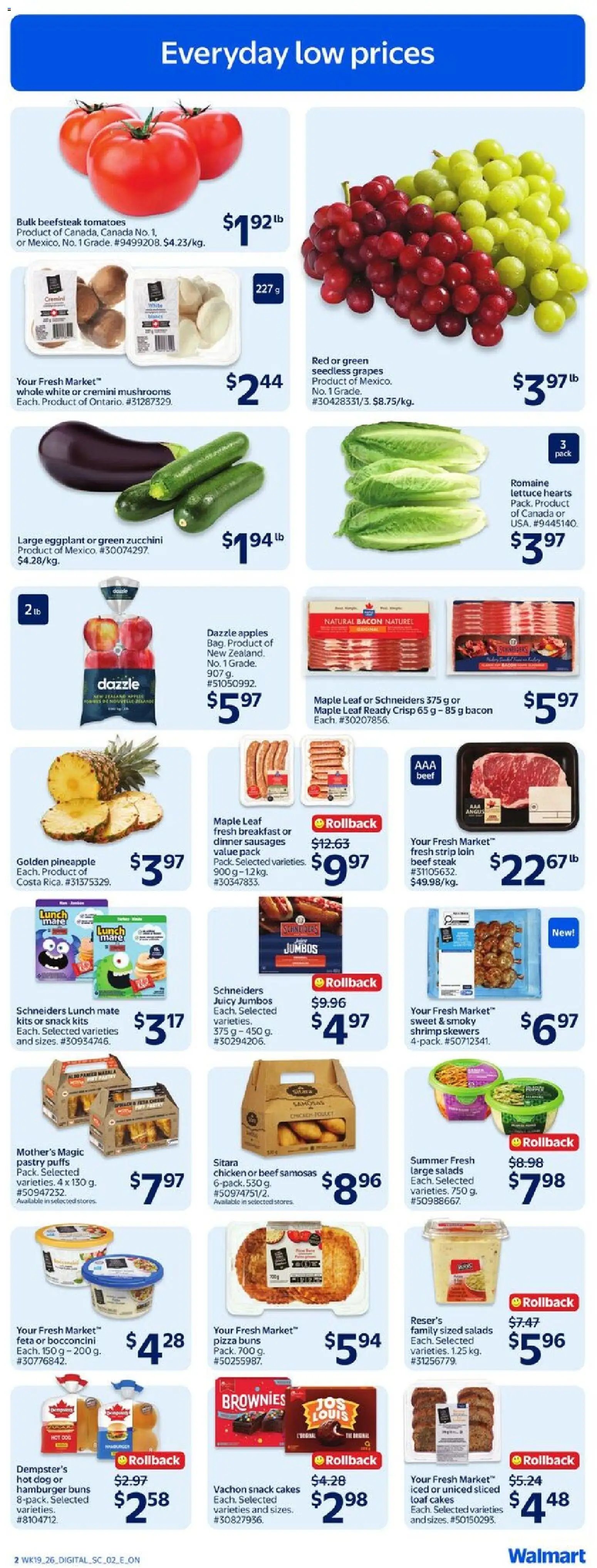 Walmart flyer from 04.06.2026 Walmart weekly flyer