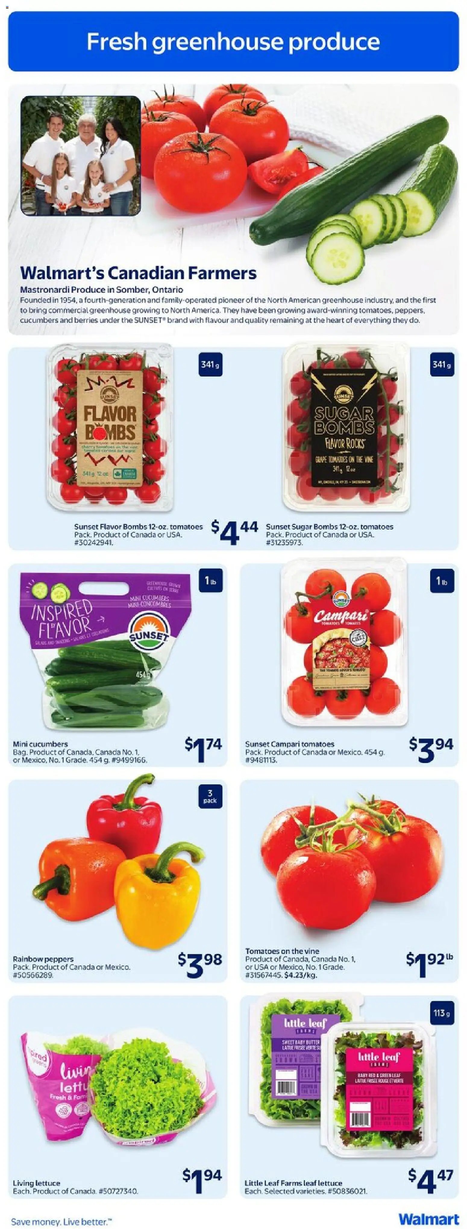 Walmart flyer from 04.06.2026 Walmart weekly flyer