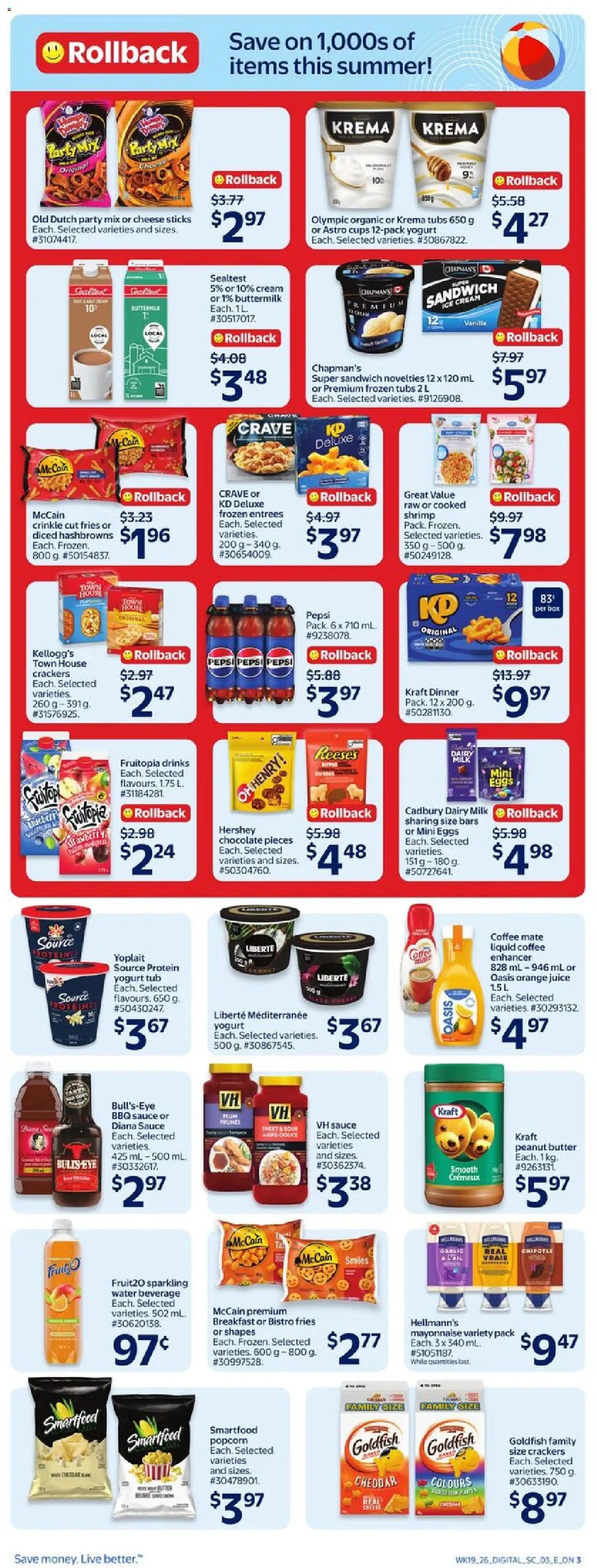 Walmart flyer from 04.06.2026 Walmart weekly flyer