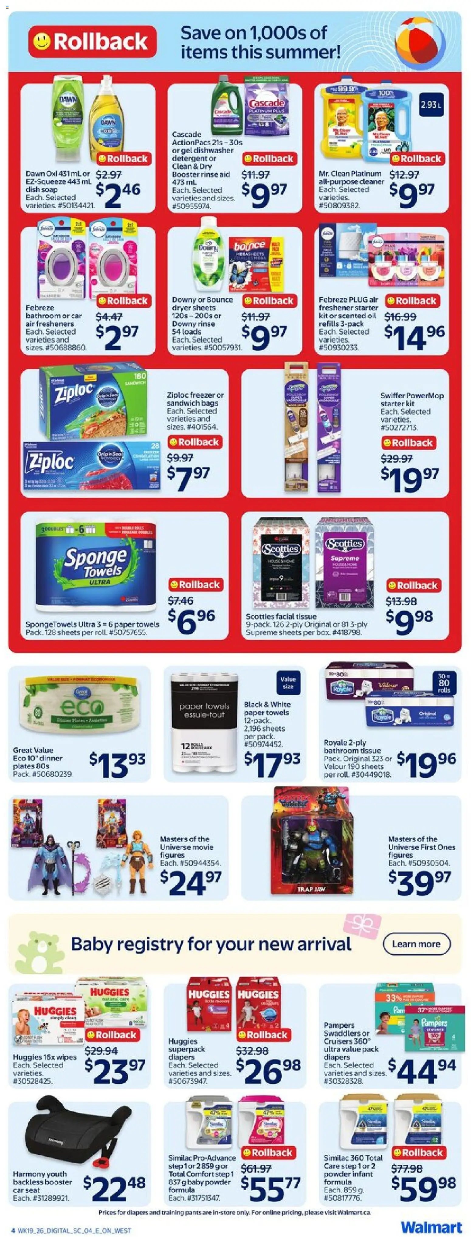 Walmart flyer from 04.06.2026 Walmart weekly flyer