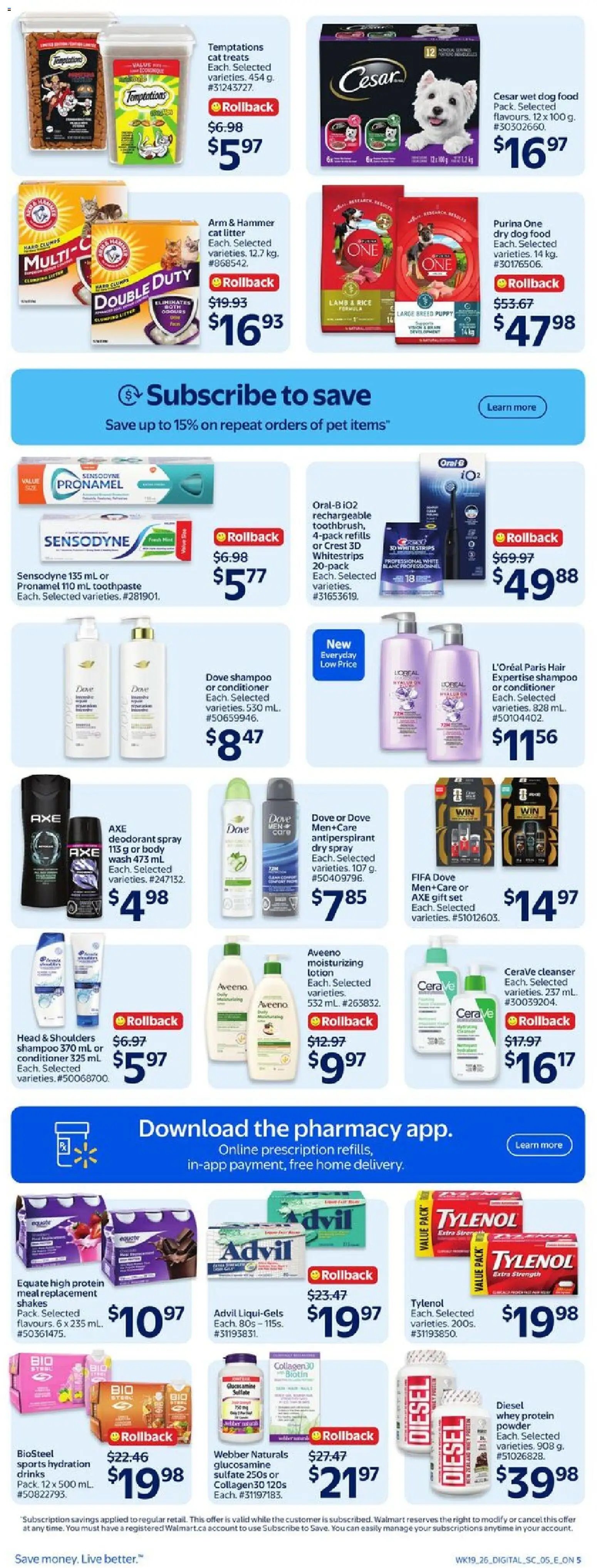 Walmart flyer from 04.06.2026 Walmart weekly flyer
