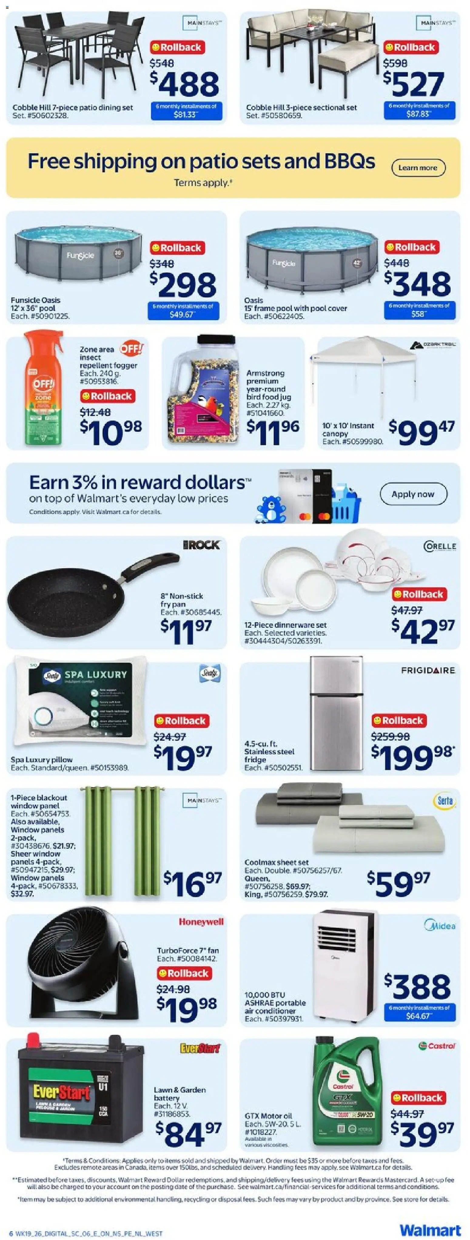 Walmart flyer from 04.06.2026 Walmart weekly flyer