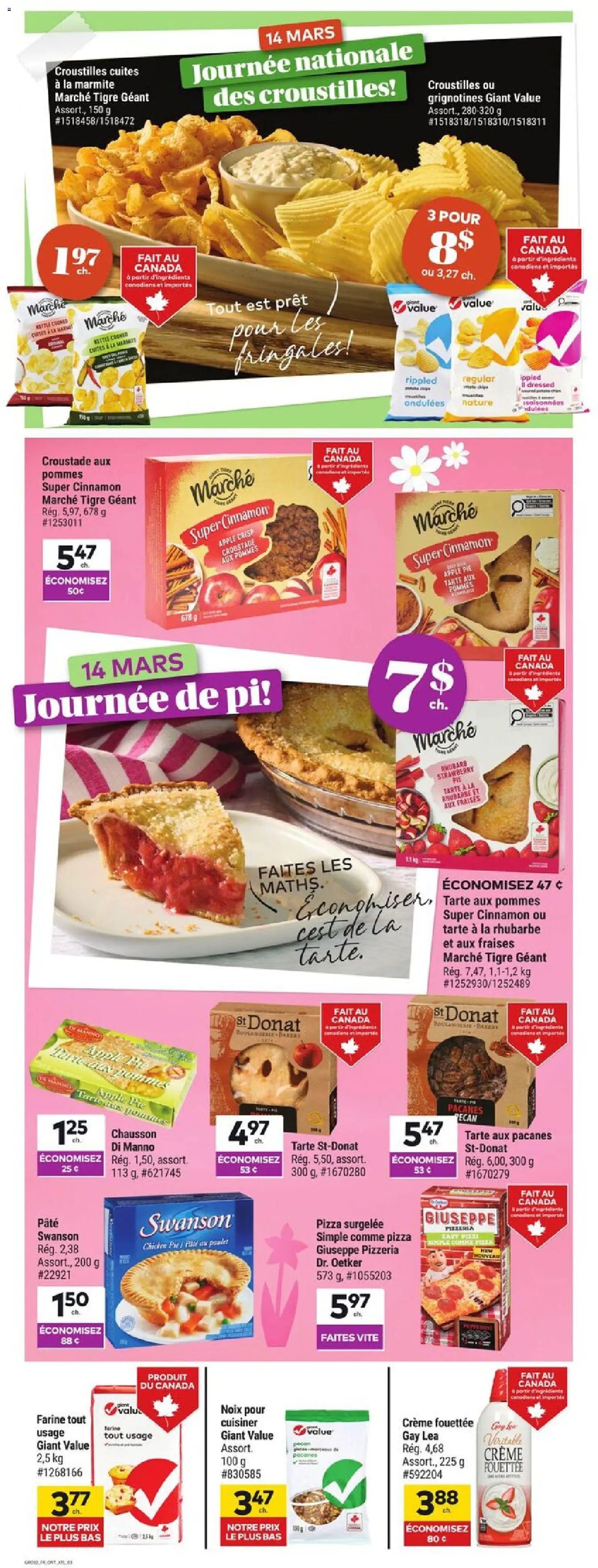 Giant Tiger flyer from 11.03.2026 Circulaire