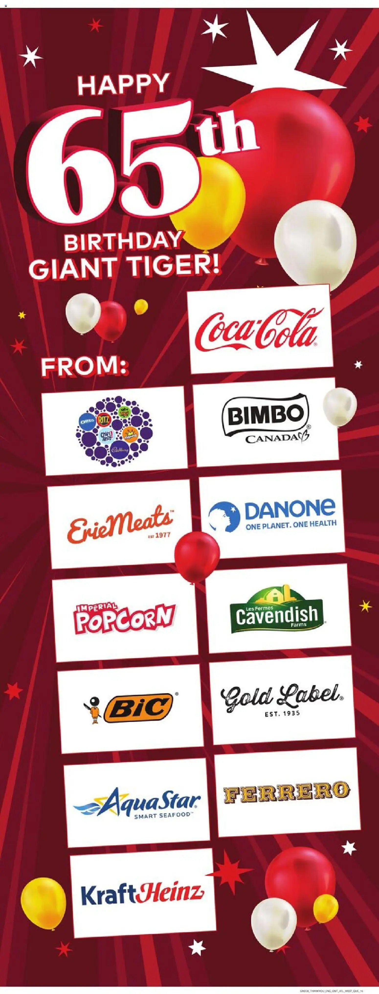 Giant Tiger flyer from 22.04.2026 Giant Tiger weekly flyer / circulaire