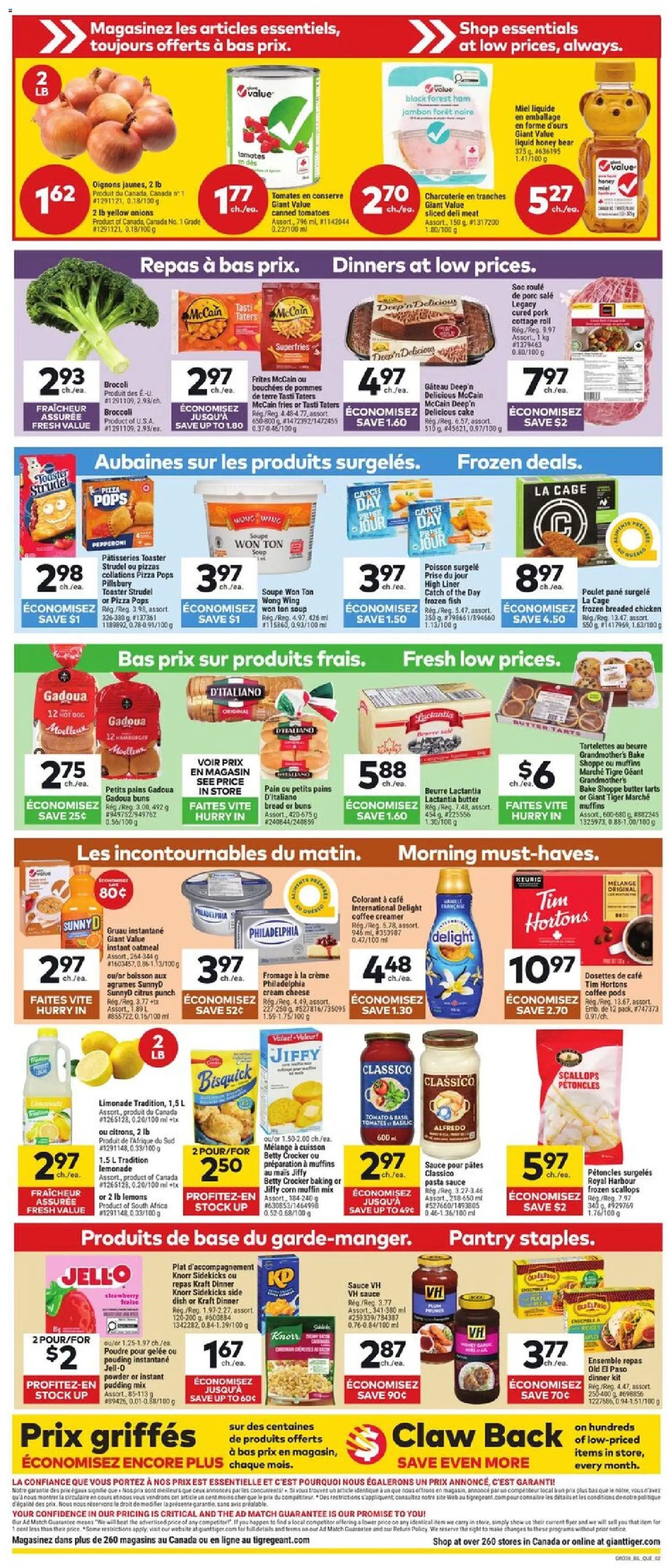 Giant Tiger flyer from 22.04.2026 Giant Tiger weekly flyer / circulaire