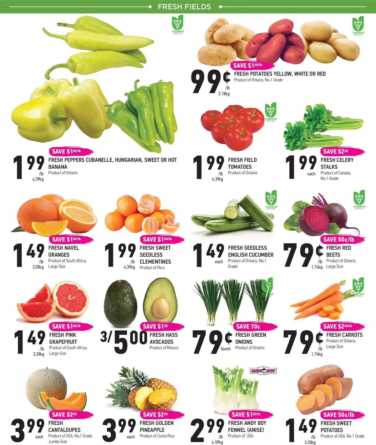 Coppas Fresh Market flyer from 17.09.2026 Coppas Fresh Market weekly flyer / circulaire