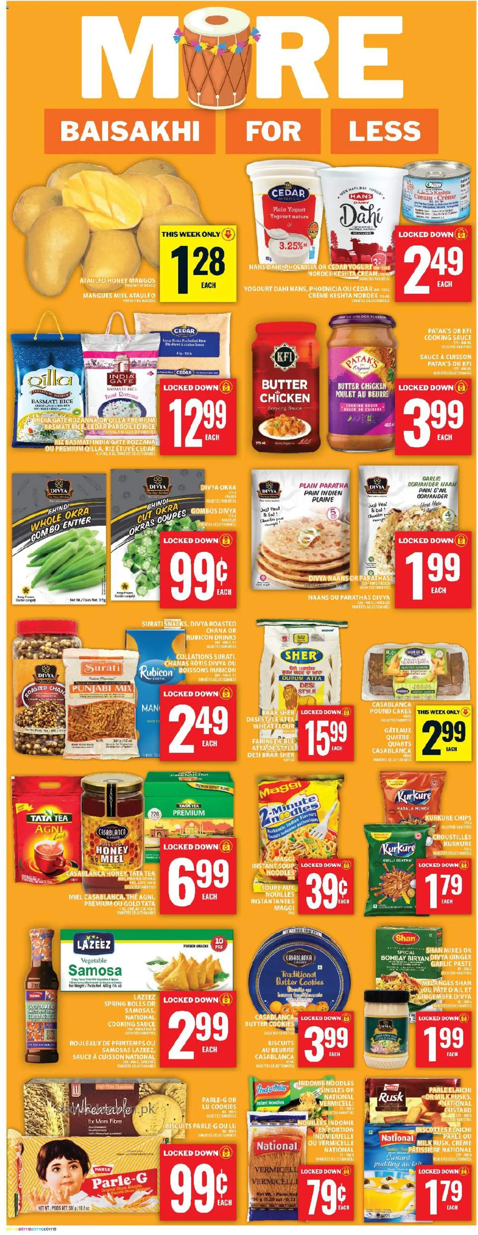 Food Basics flyer from 26.03.2026 Food Basics weekly flyer - Kanata