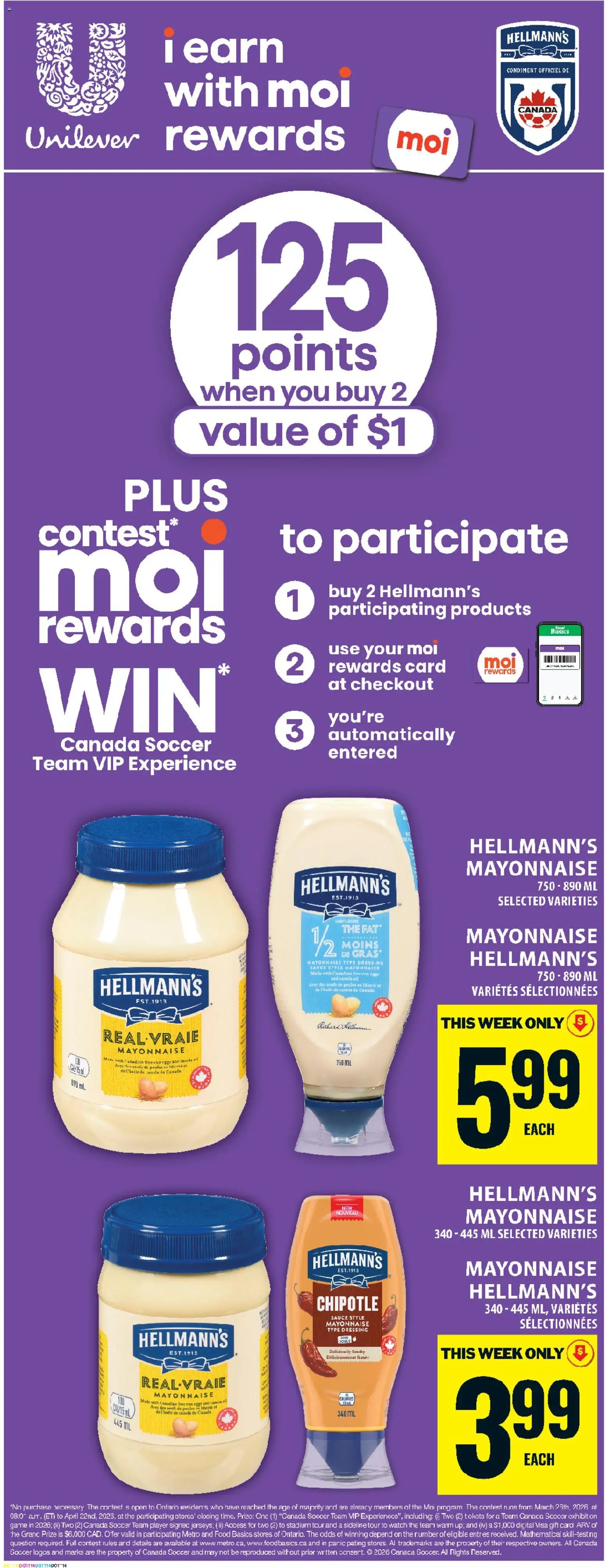 Food Basics flyer from 26.03.2026 Food Basics weekly flyer - Kanata