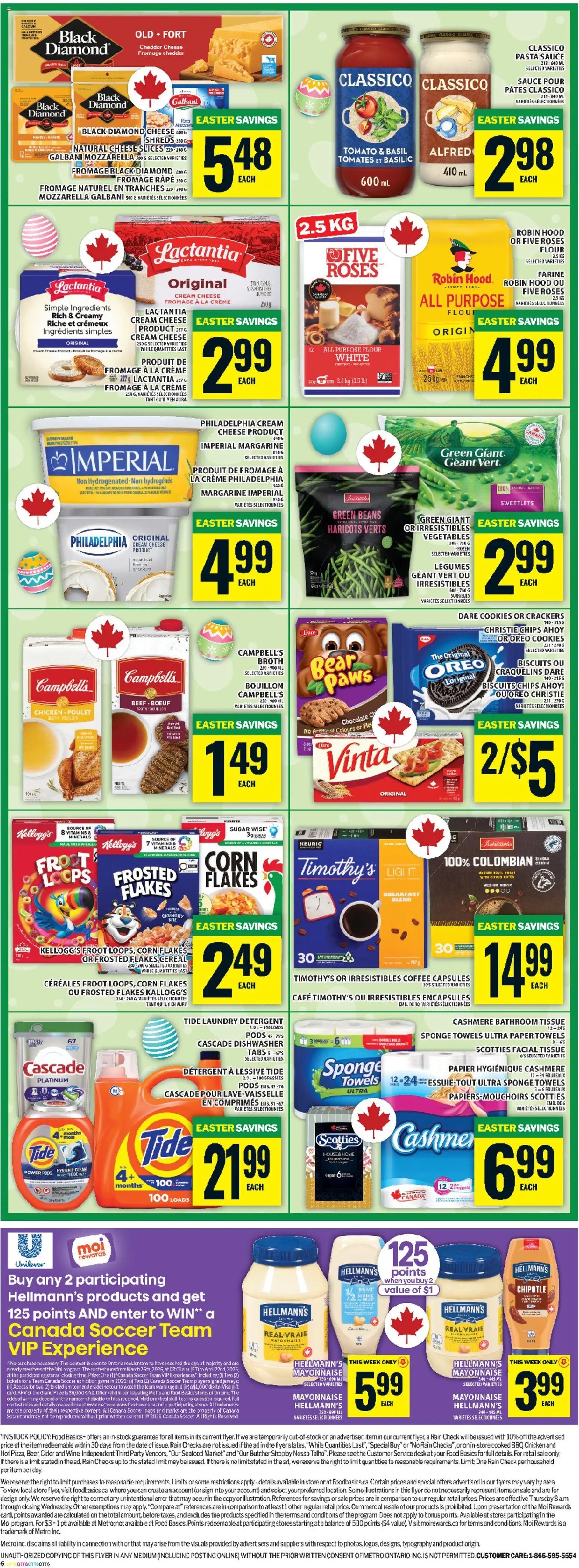 Food Basics flyer from 26.03.2026 Food Basics weekly flyer - Kanata