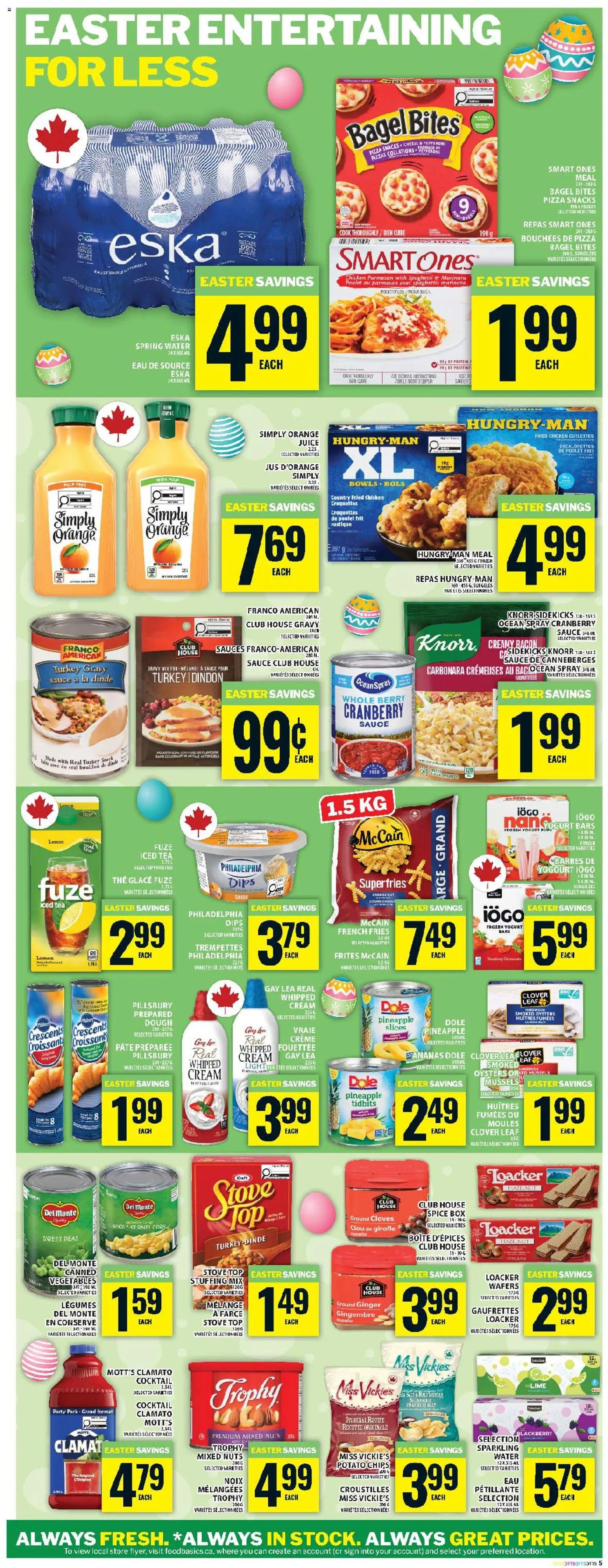Food Basics flyer from 26.03.2026 Food Basics weekly flyer - Kanata