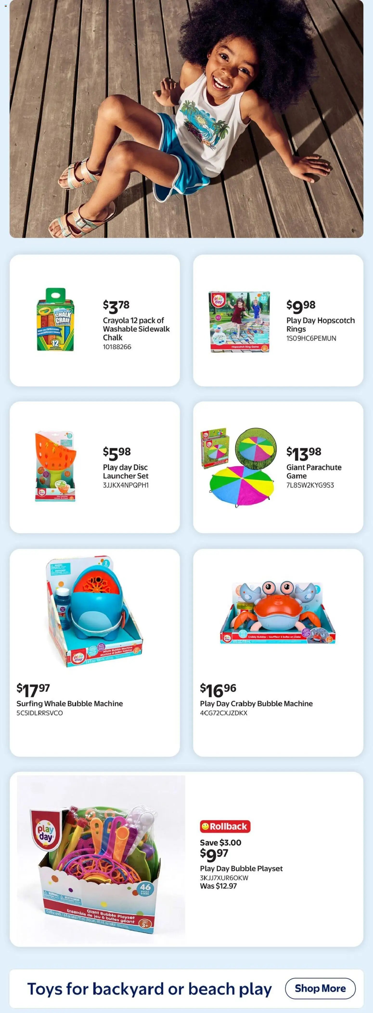 Walmart flyer from 04.06.2026 Walmart flyer - Make summer a splash!