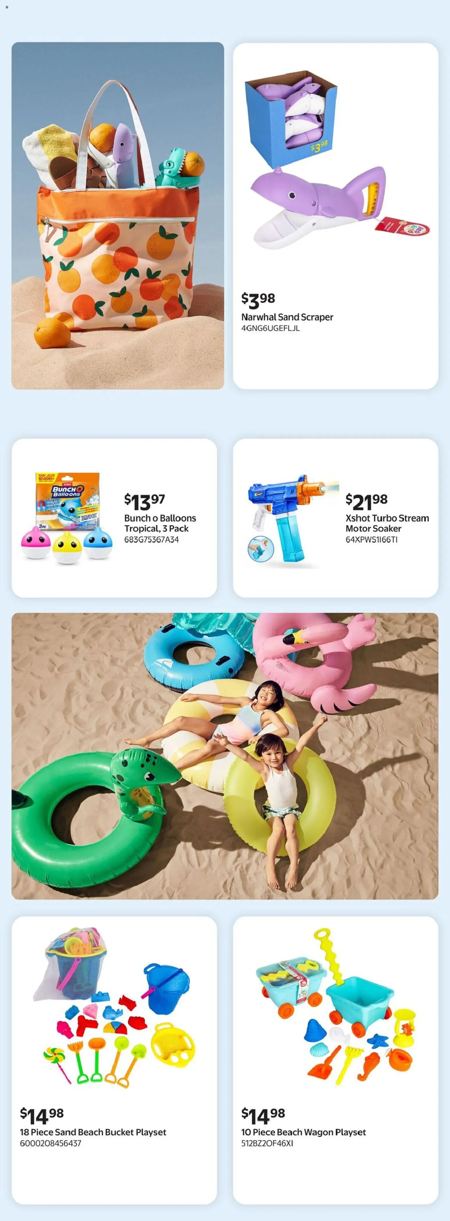 Walmart flyer from 04.06.2026 Walmart flyer - Make summer a splash!