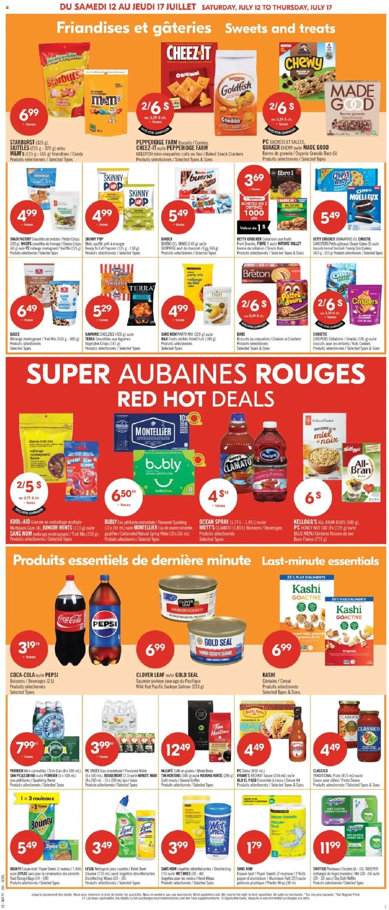 Pharmaprix flyer from 12.07.2025 Weekly flyer / circulaire
