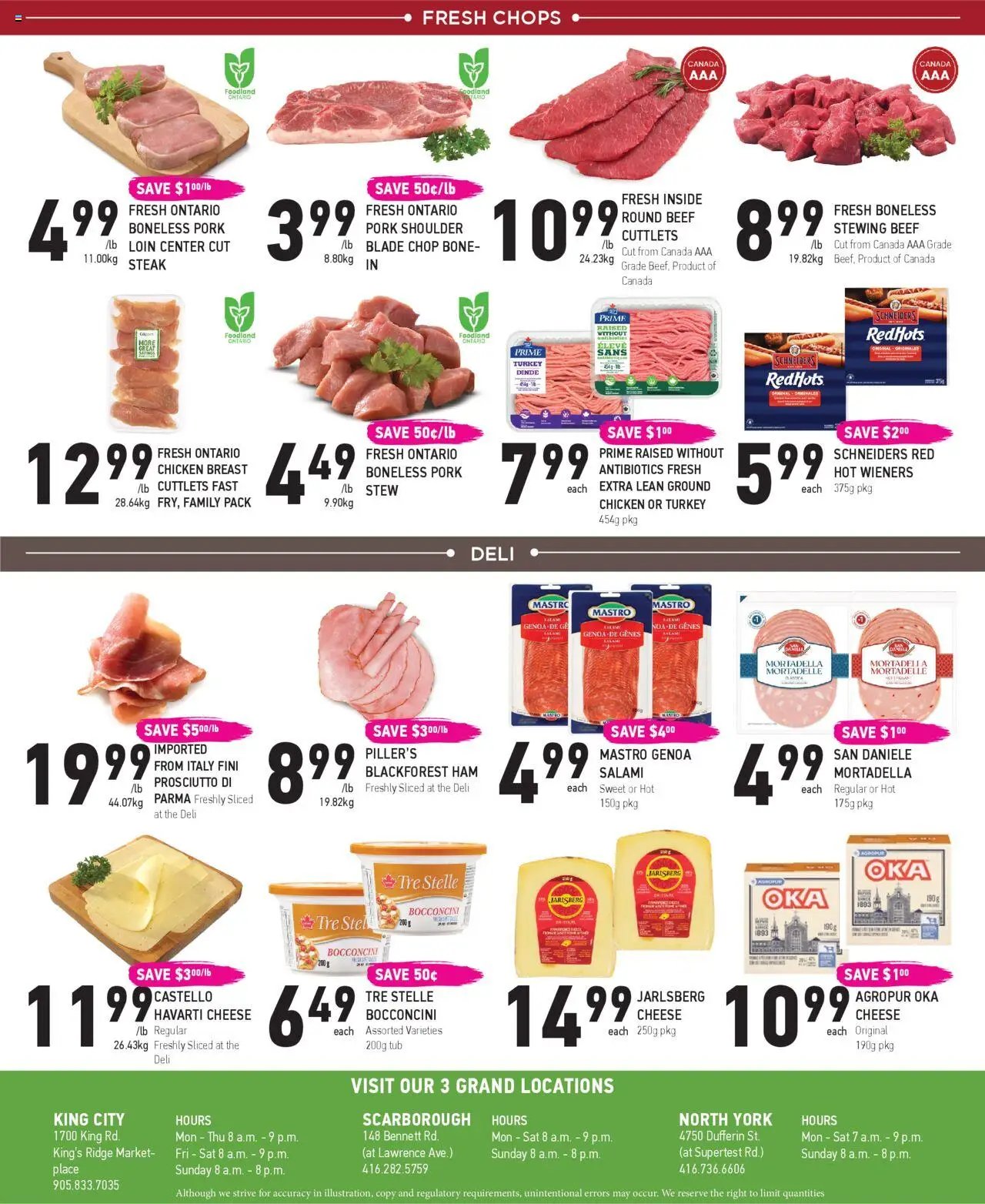 Coppas Fresh Market flyer from 11.09.2025 Weekly flyer / circulaire