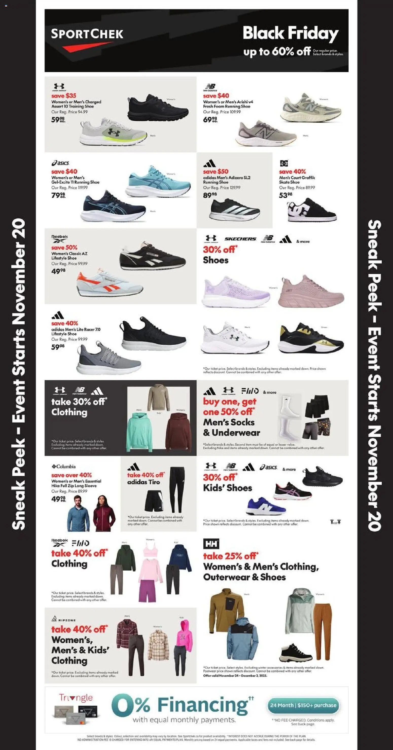 Sport Chek flyer from 20.11.2025 Black Friday