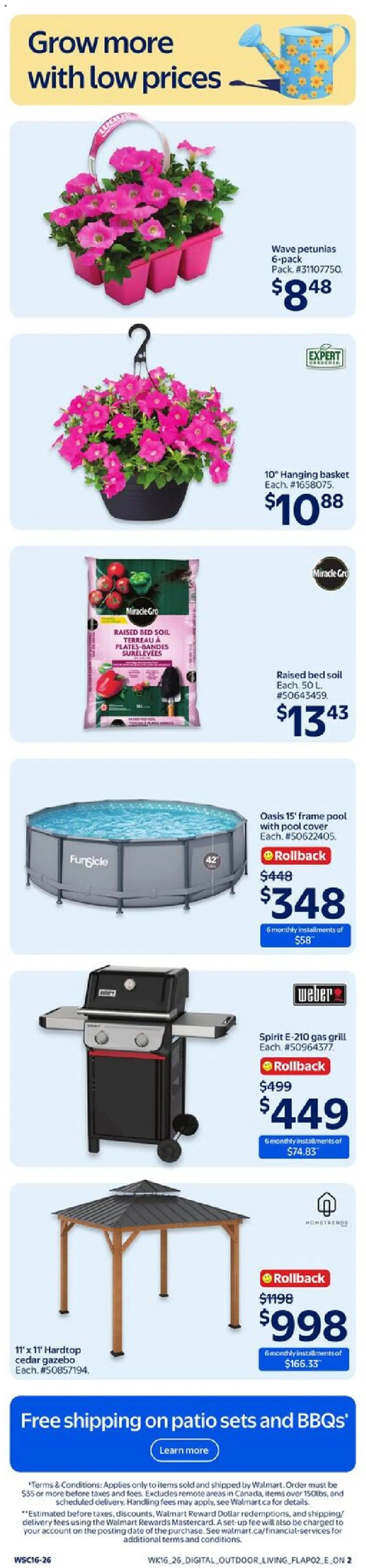 Walmart flyer from 14.05.2026 Walmart weekly flyer