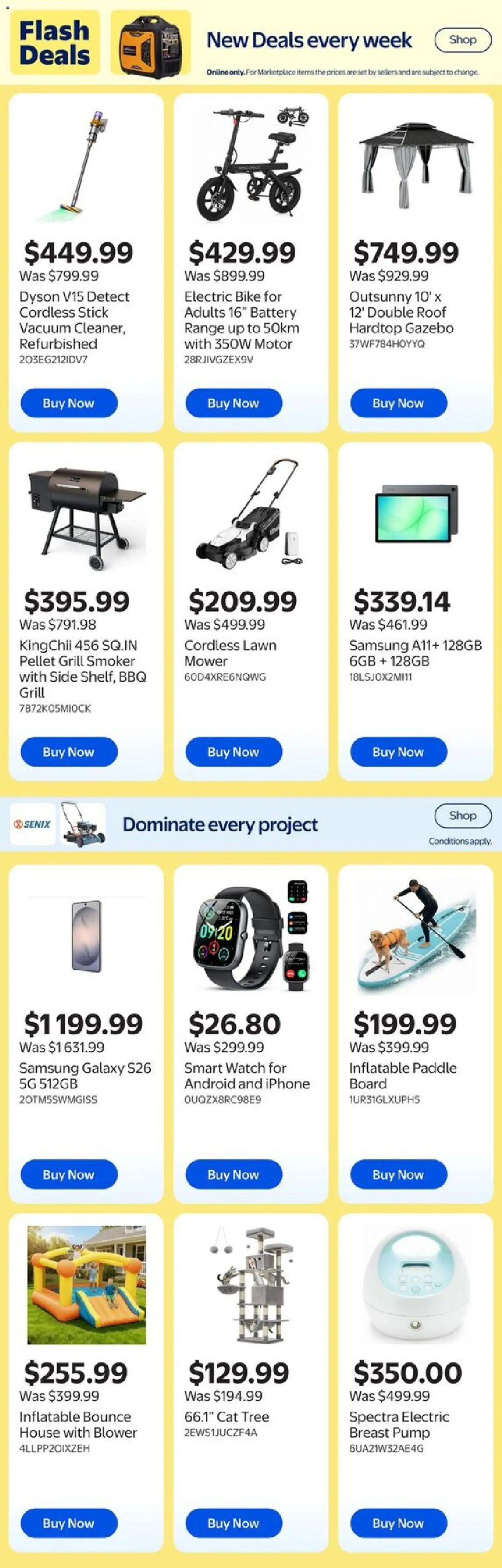 Walmart flyer from 14.05.2026 Walmart weekly flyer