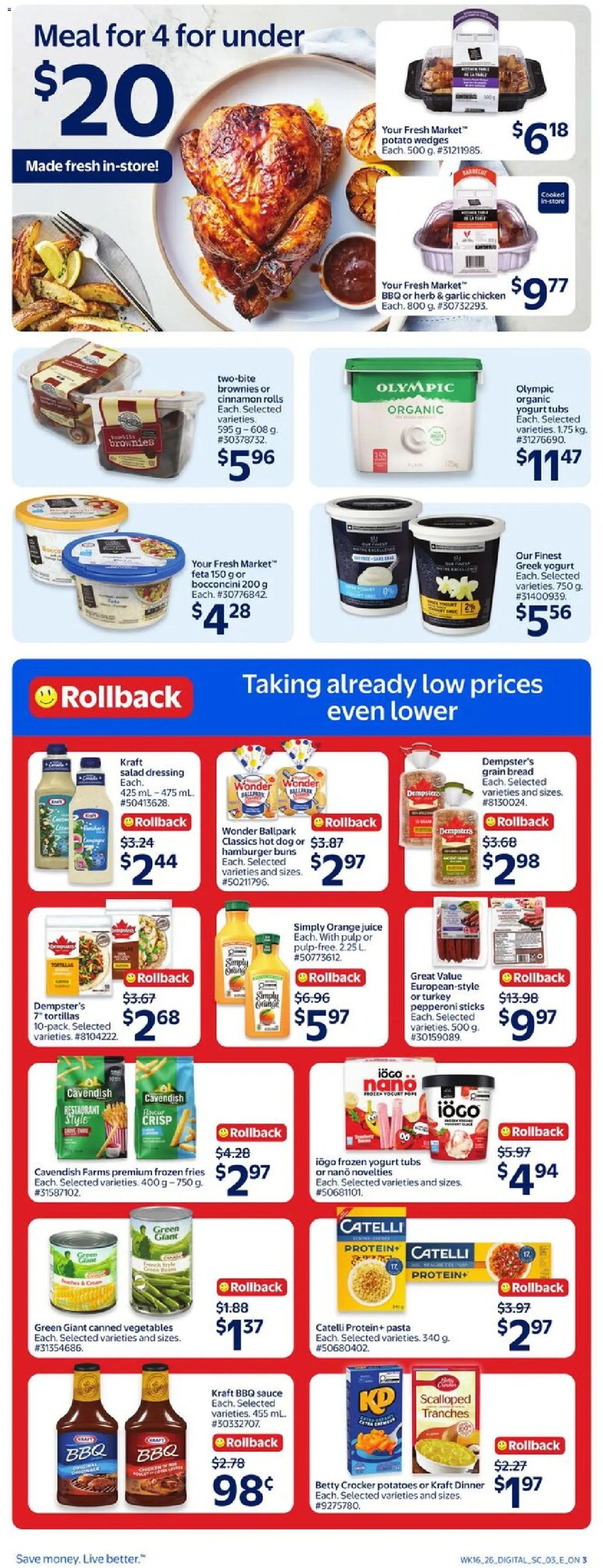 Walmart flyer from 14.05.2026 Walmart weekly flyer