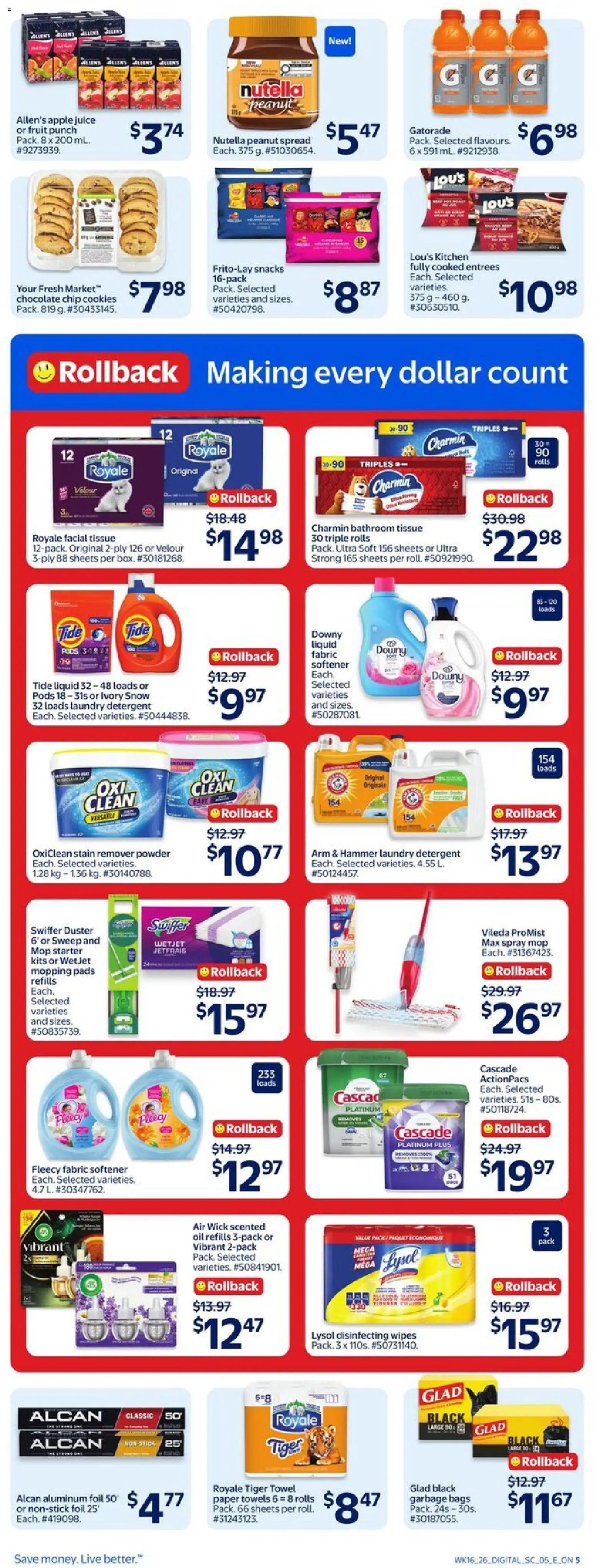 Walmart flyer from 14.05.2026 Walmart weekly flyer