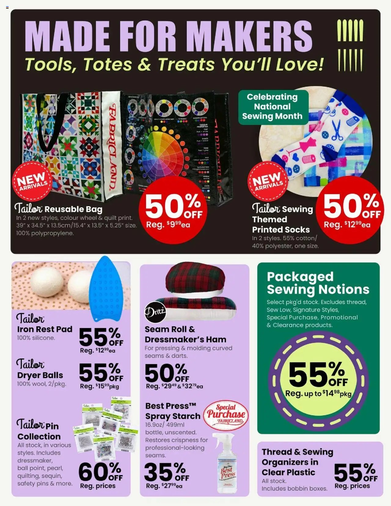 Fabricland flyer from 02.09.2025 Flyer / circulaire