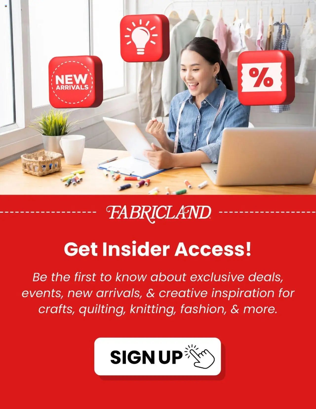 Fabricland flyer from 02.09.2025 Flyer / circulaire