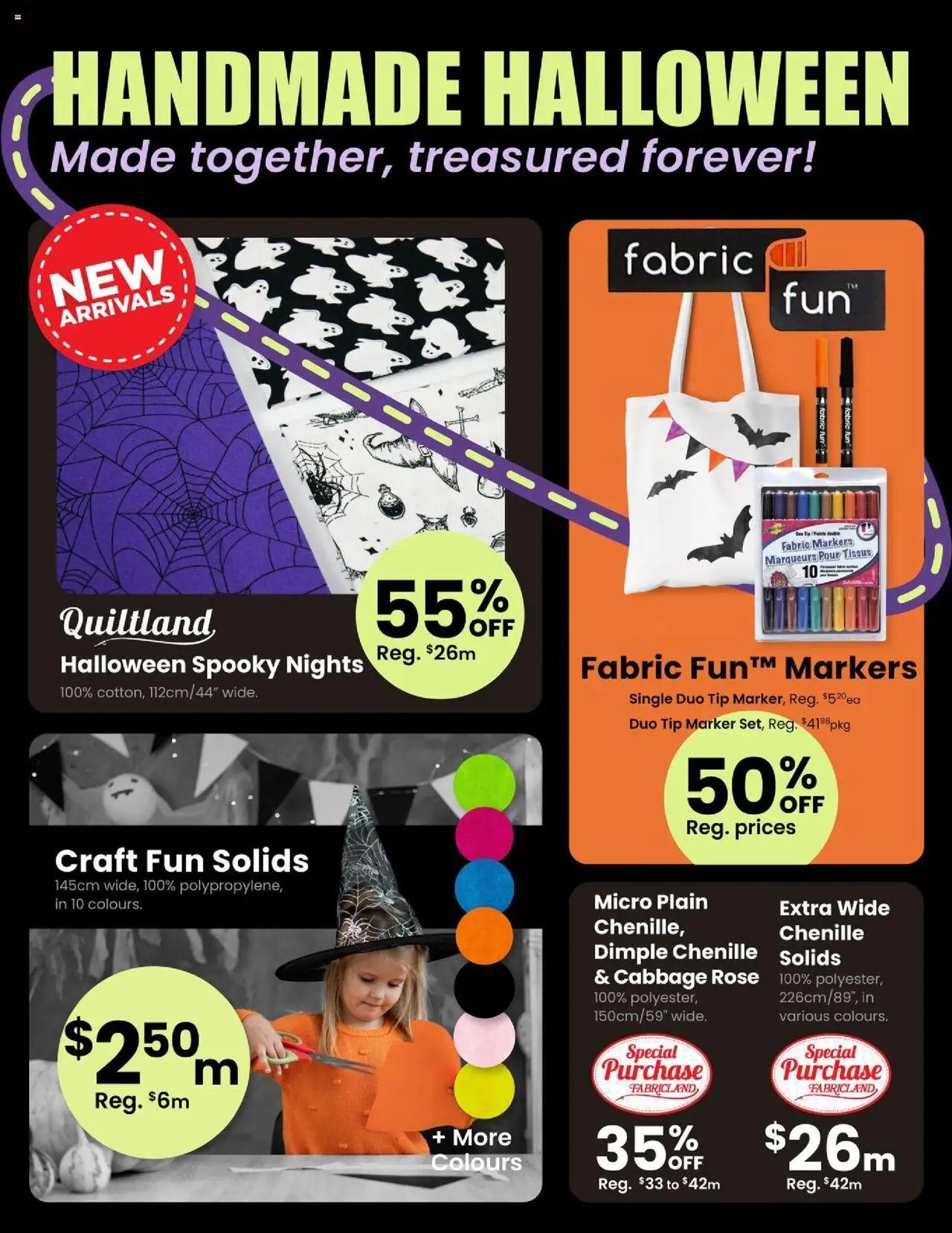 Fabricland flyer from 02.09.2025 Flyer / circulaire