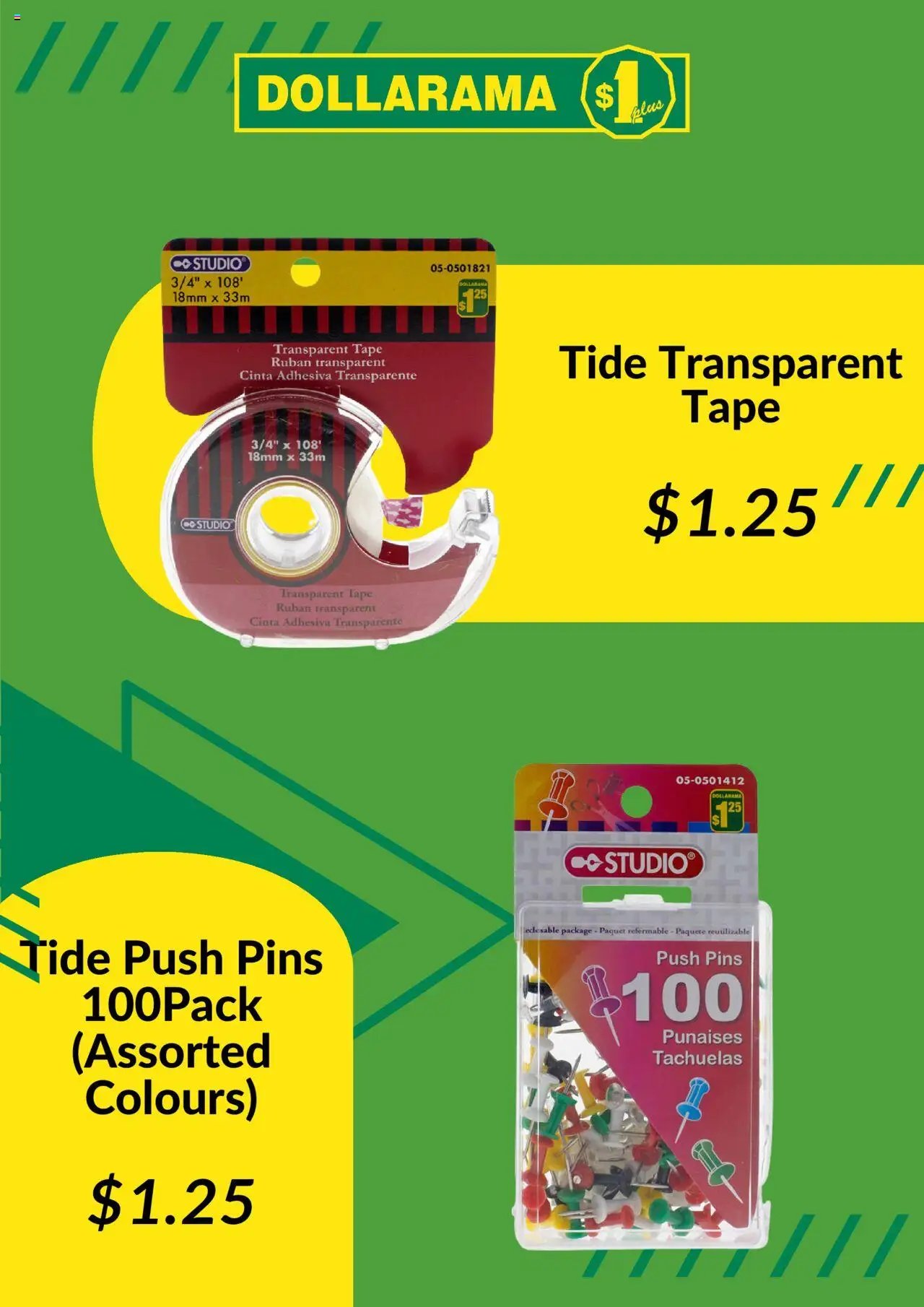 Dollarama flyer from 08.08.2025 Flyer / circulaire