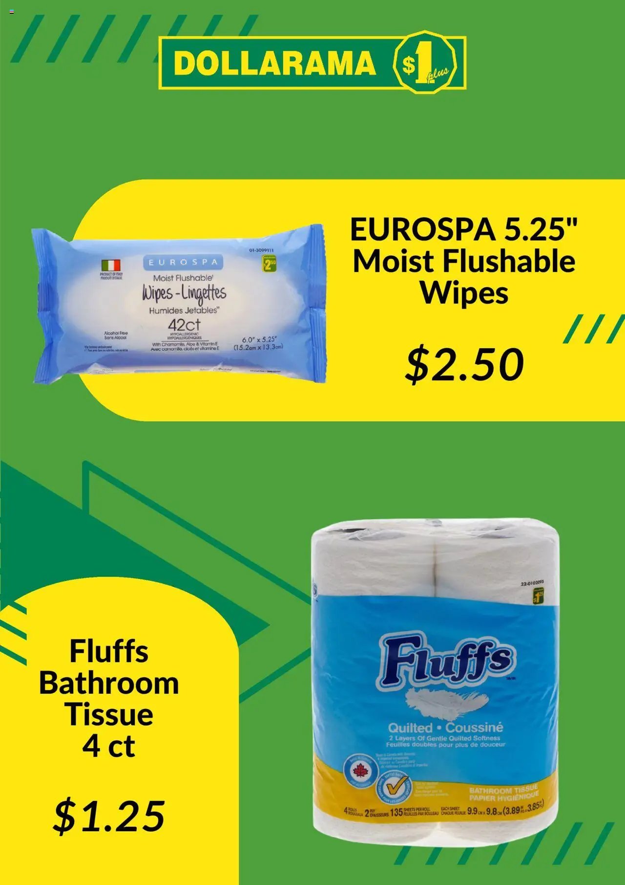 Dollarama flyer from 08.08.2025 Flyer / circulaire