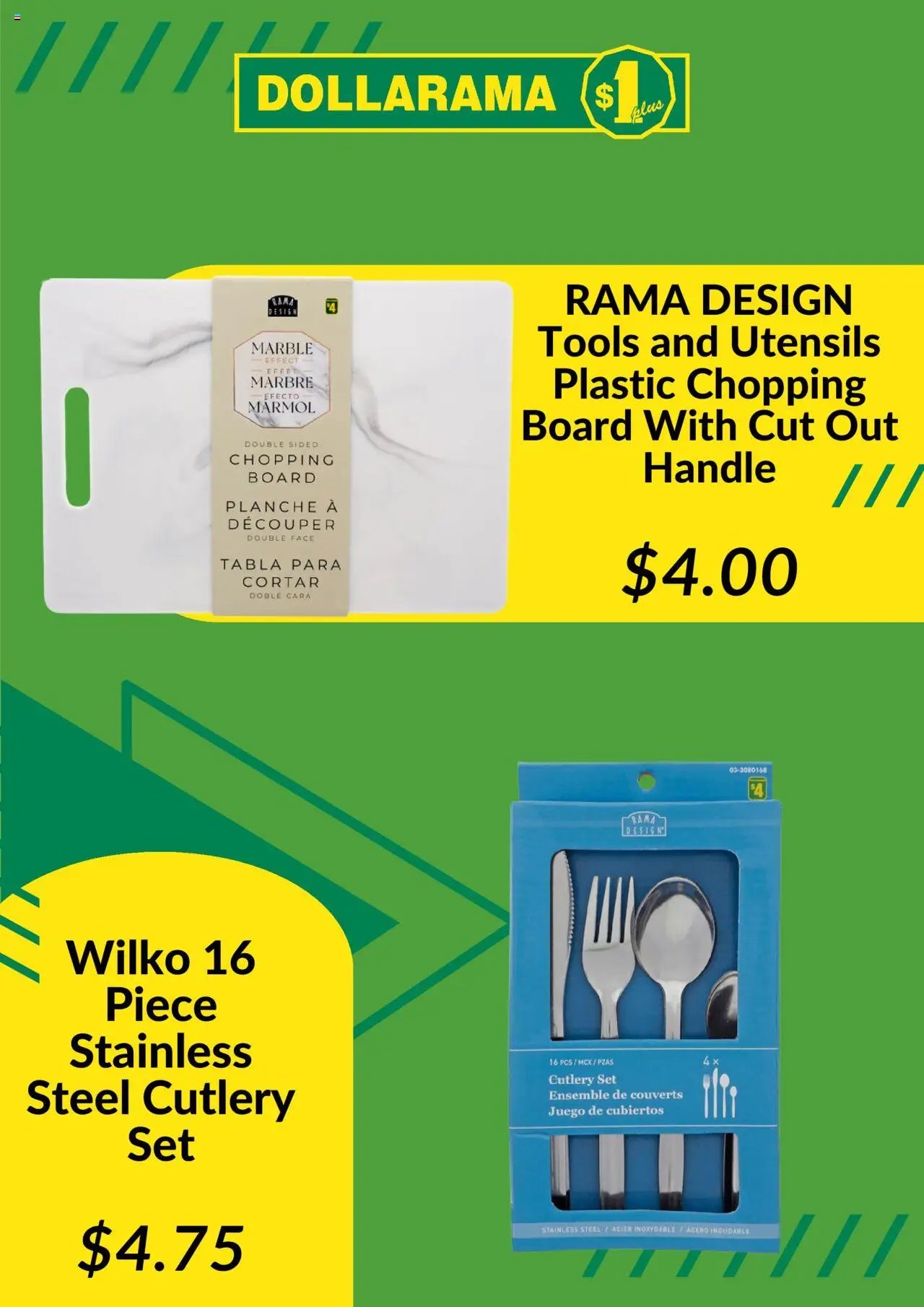 Dollarama flyer from 08.08.2025 Flyer / circulaire