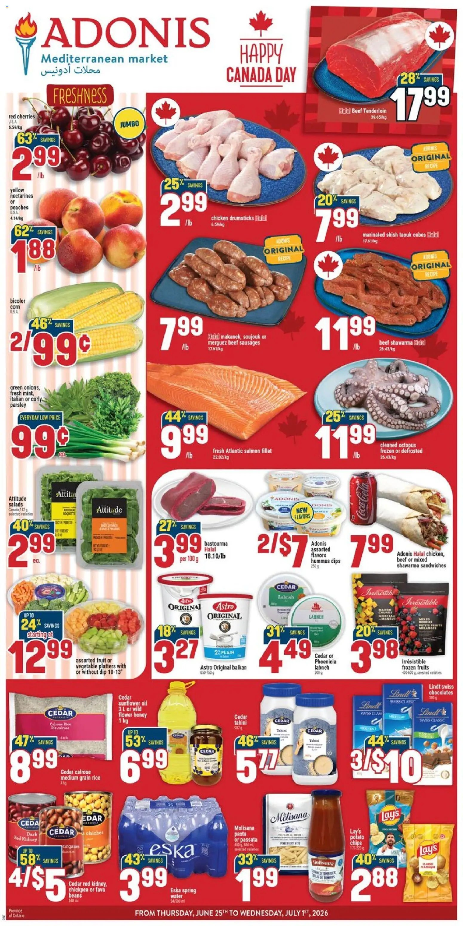 Adonis flyer from 25.06.2026 Adonis weekly flyer