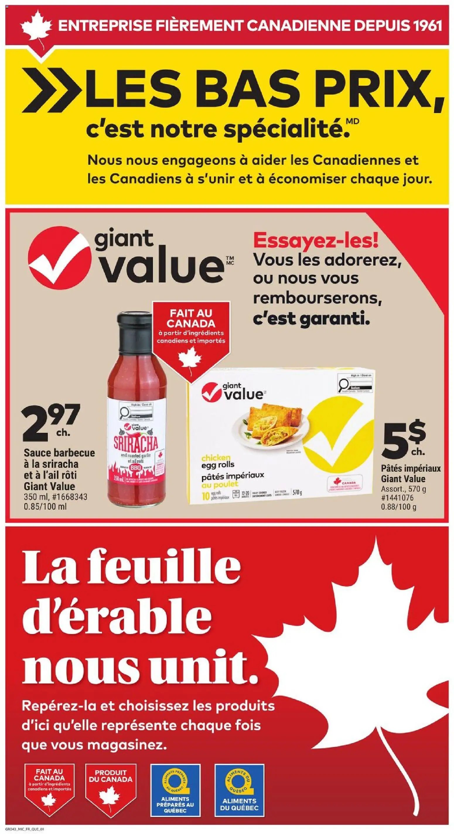 Giant Tiger flyer from 27.05.2026 Circulaire (2026-05-27 - 2026-06-02) | 5