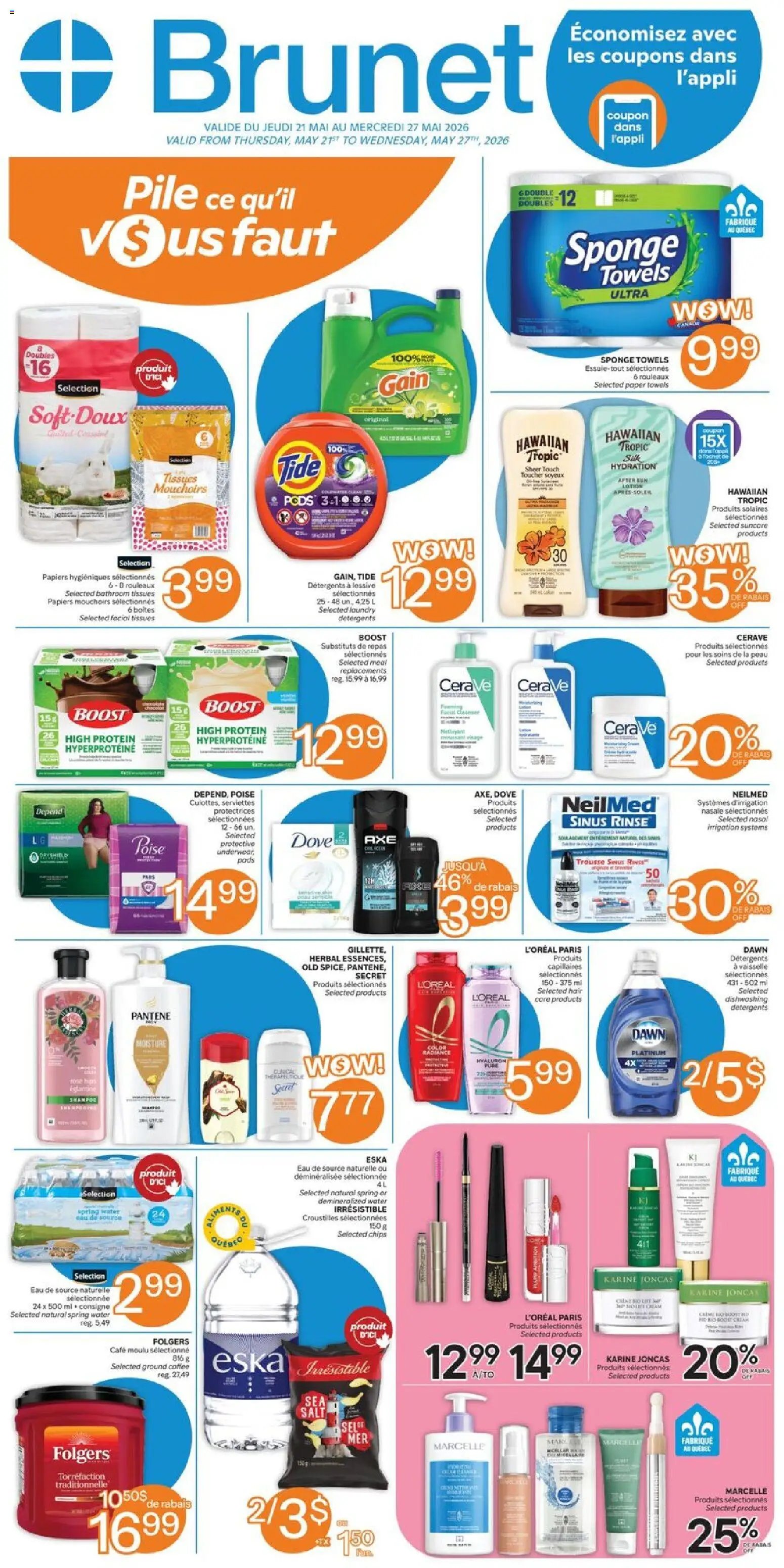 Brunet flyer from 21.05.2026 Brunet weekly flyer / circulaire