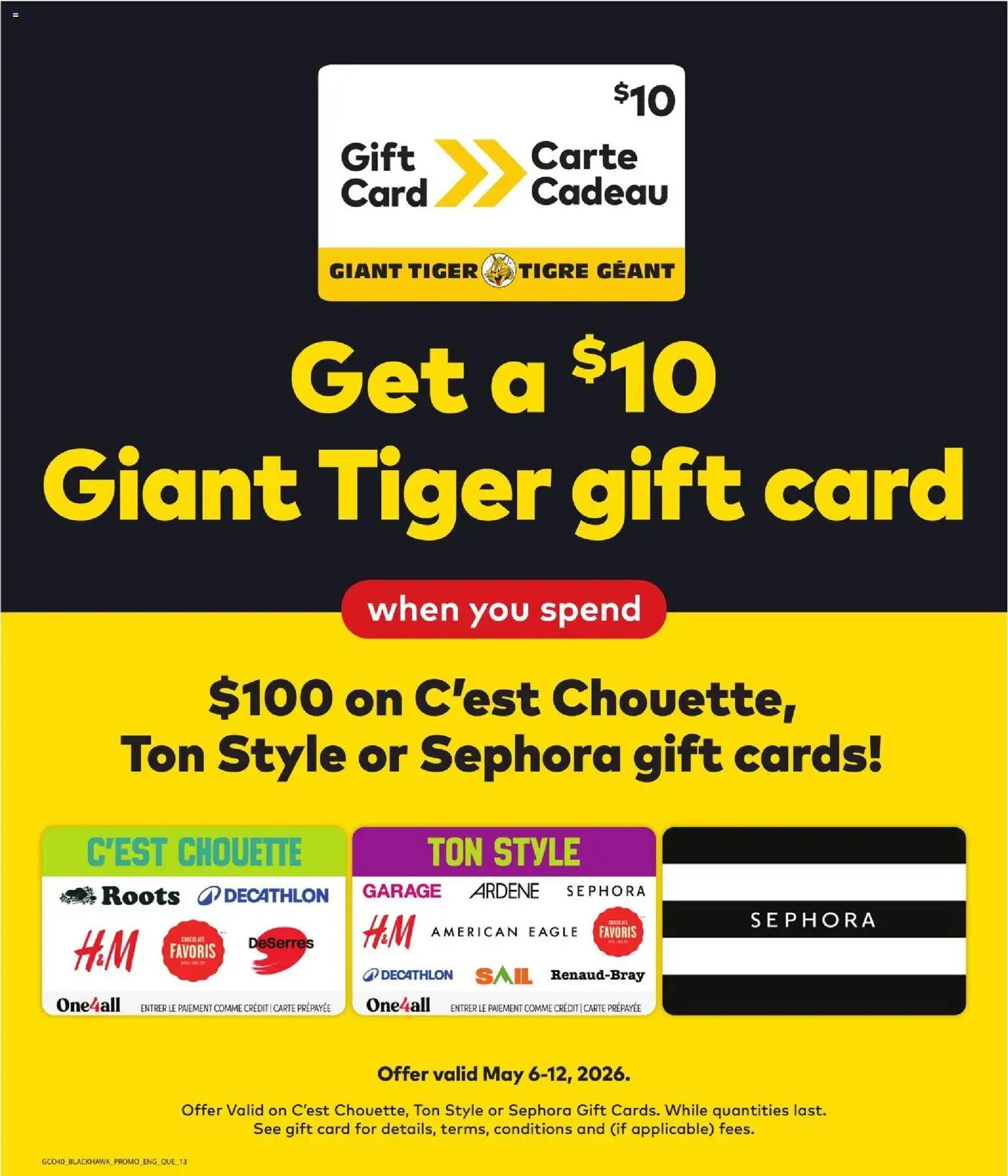 Giant Tiger flyer from 06.05.2026 Weekly Flyer