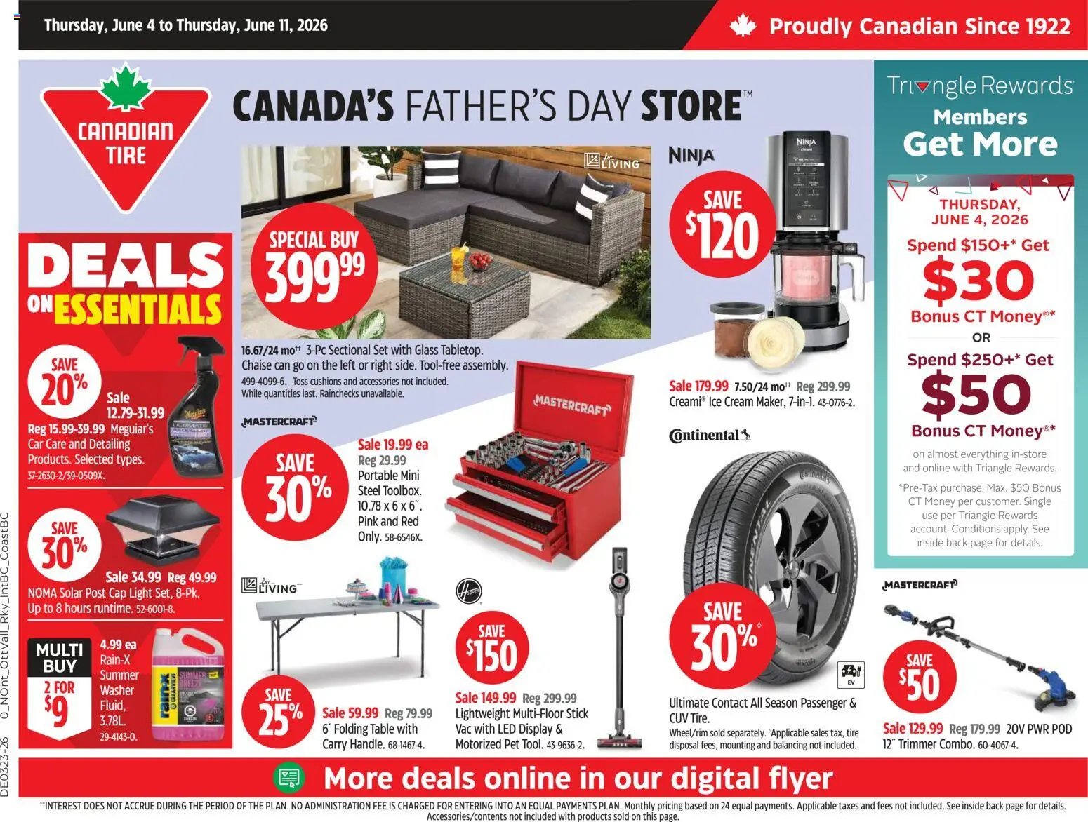Canadian Tire flyer from 04.06.2026 Canadian Tire weekly flyer